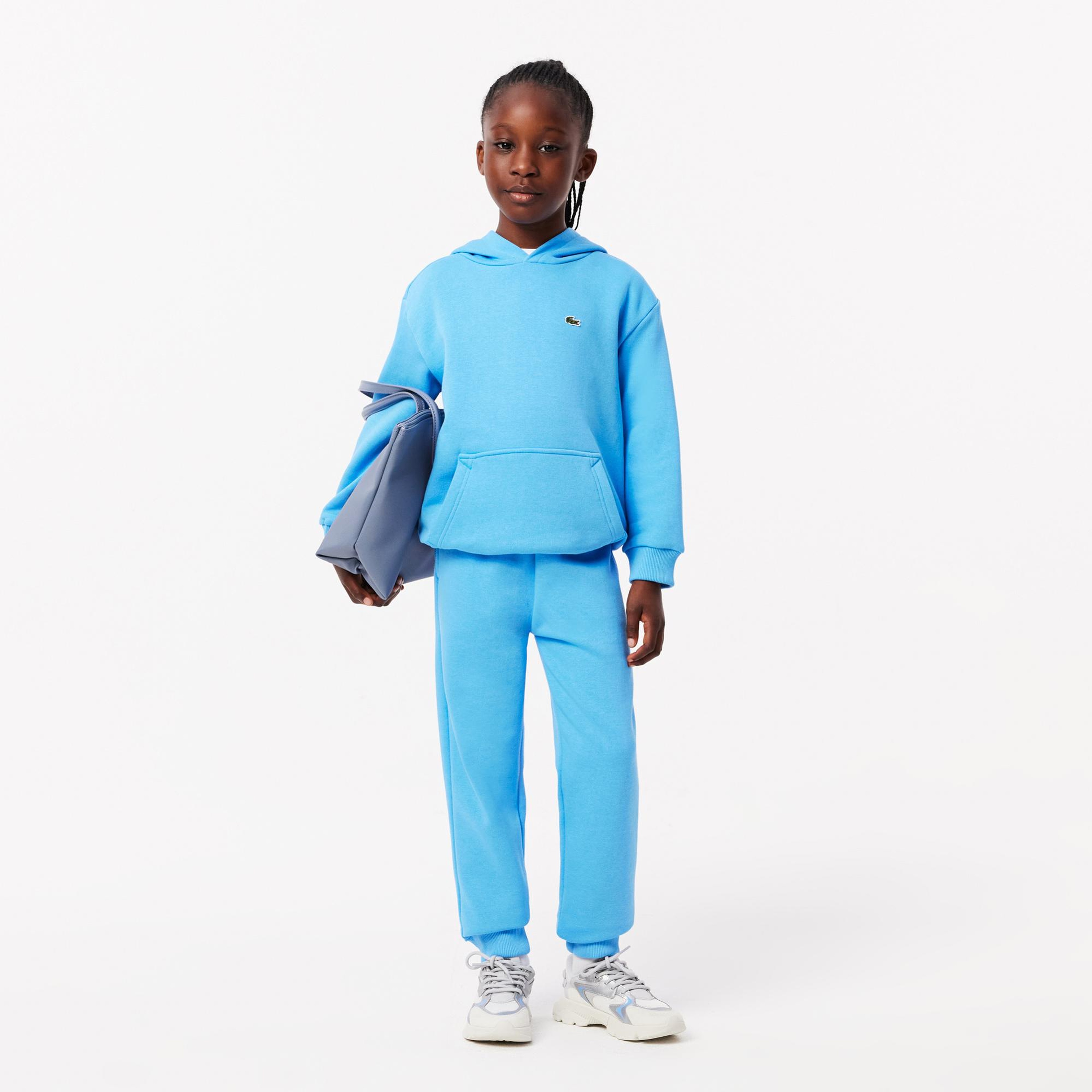 Çocuk Kapüşonlu Mavi Sweatshirt