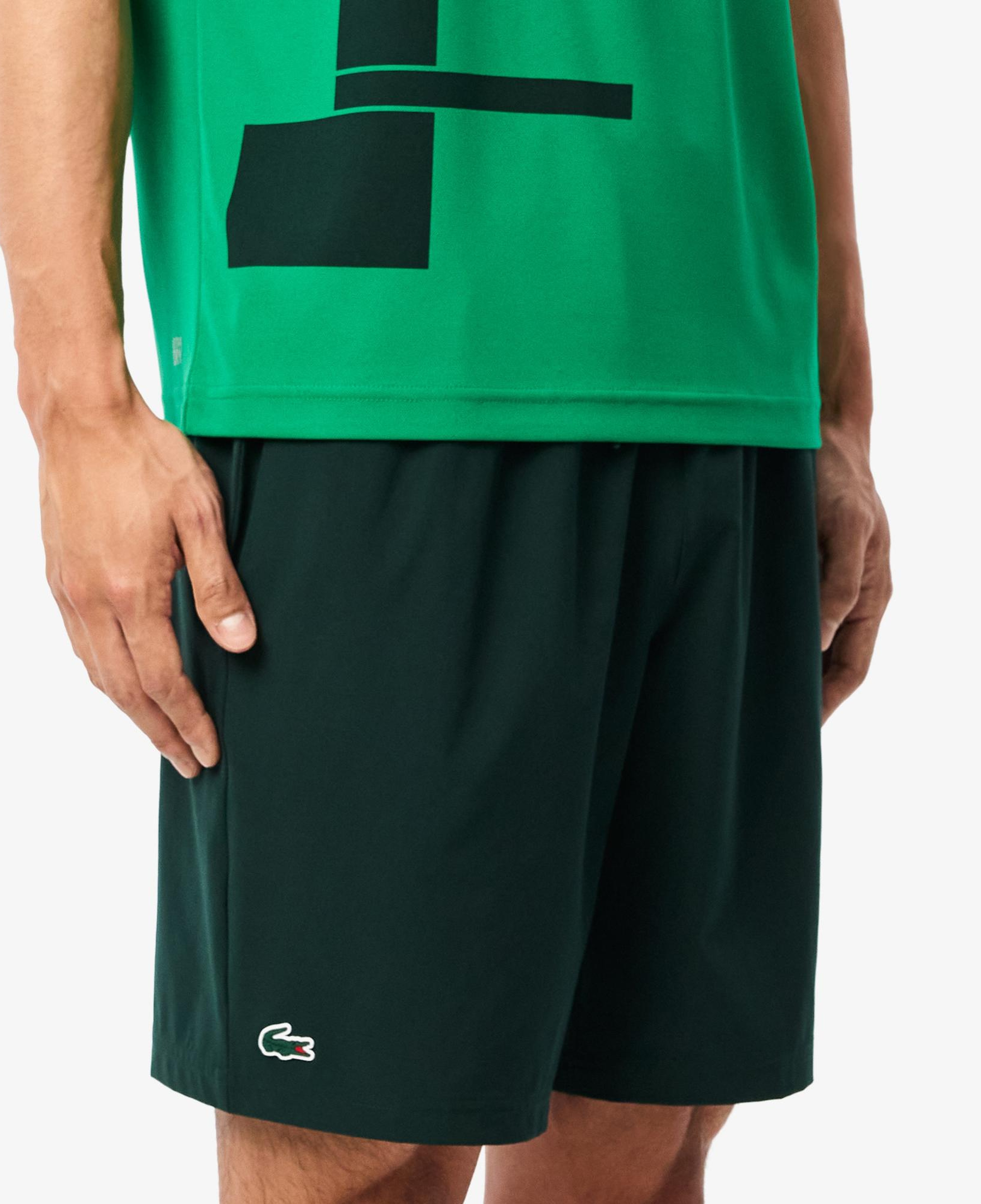 Novak Djokovic Erkek Koyu Yeşil Şort
