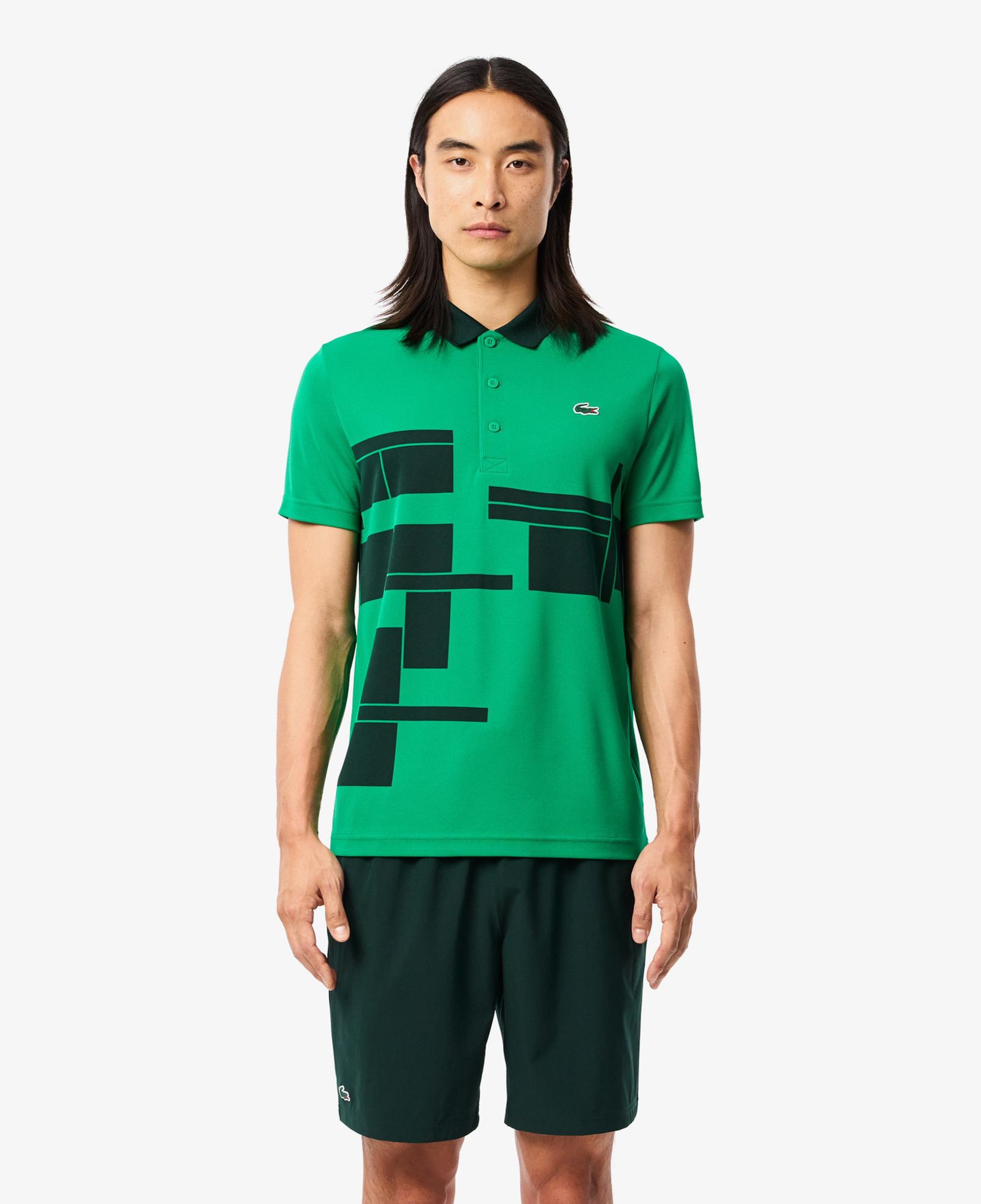 Novak Djokovic Erkek Koyu Yeşil Şort