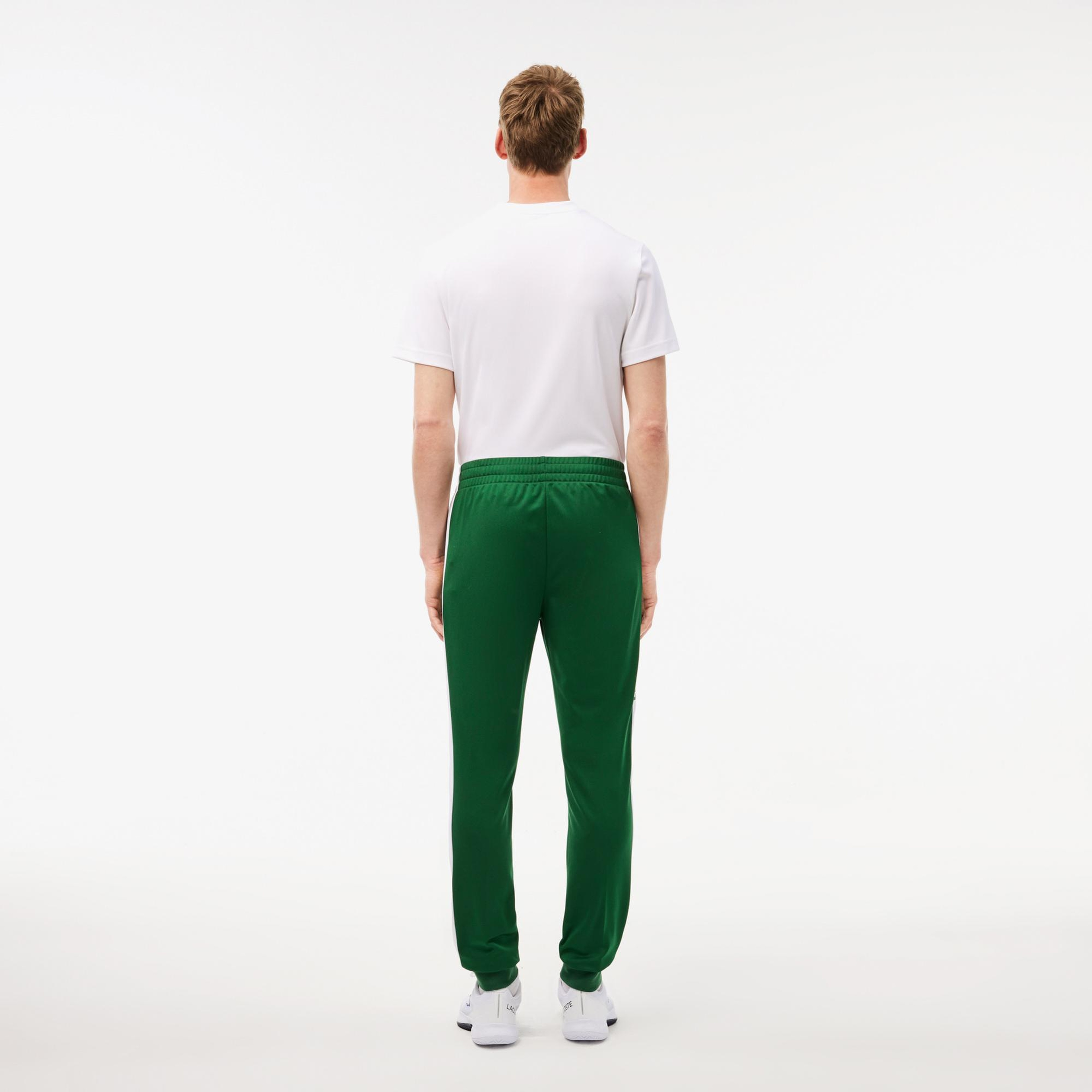 Erkek Regular Fit Baskılı Yeşil Eşofman Altı