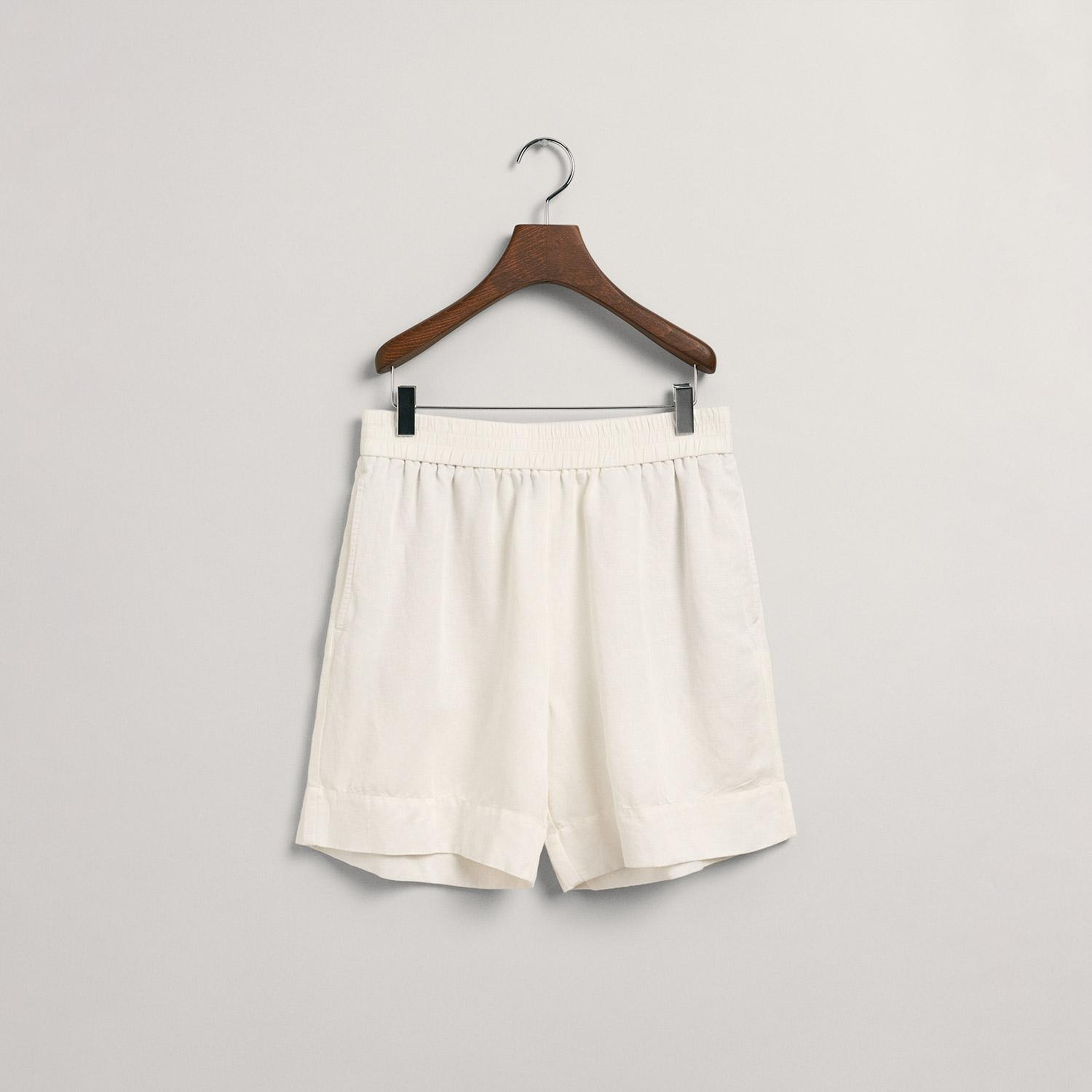 GANT Kadın Bej Relaxed Fit Şort