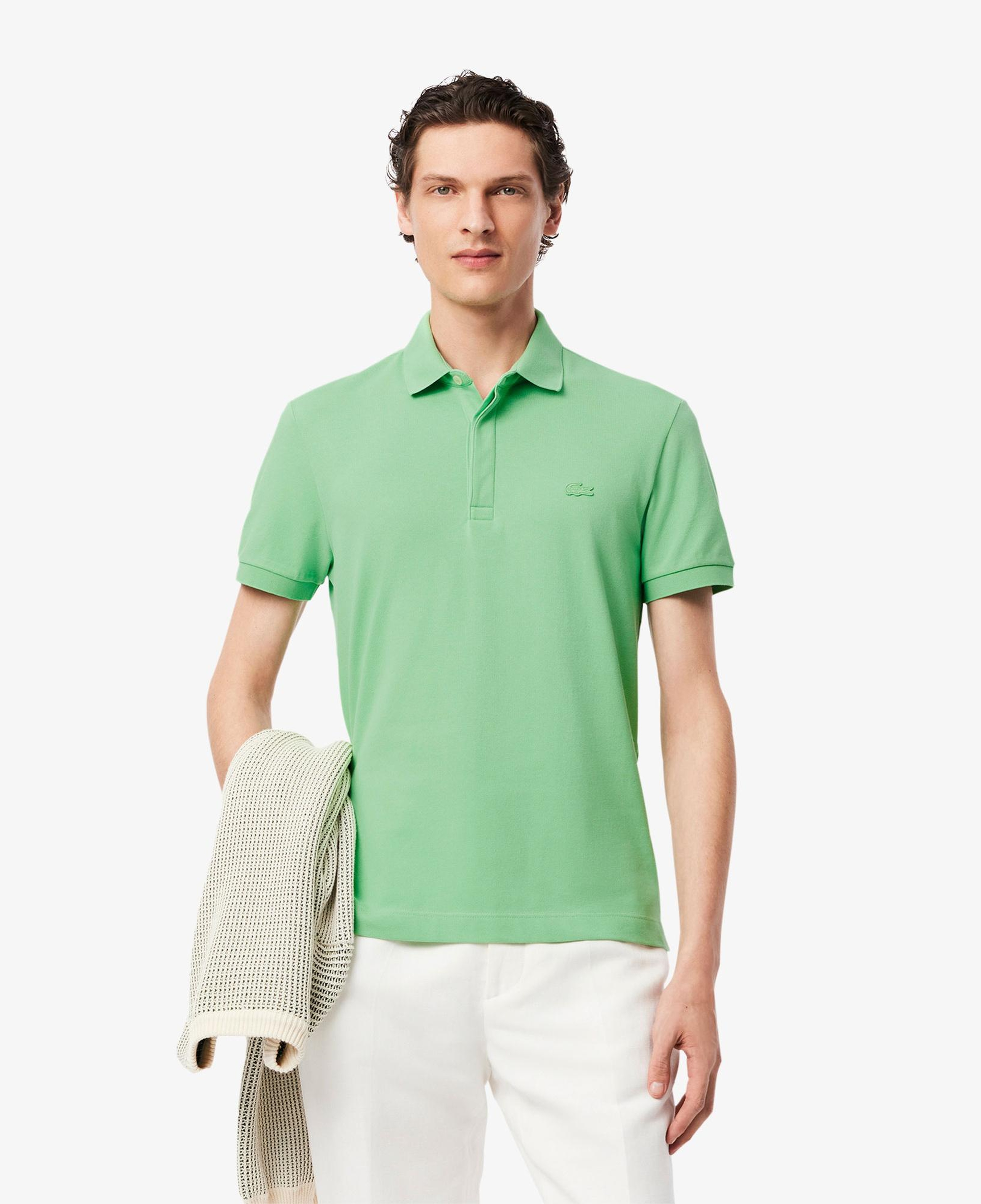 Erkek Regular Fit Yeşil Paris Polo