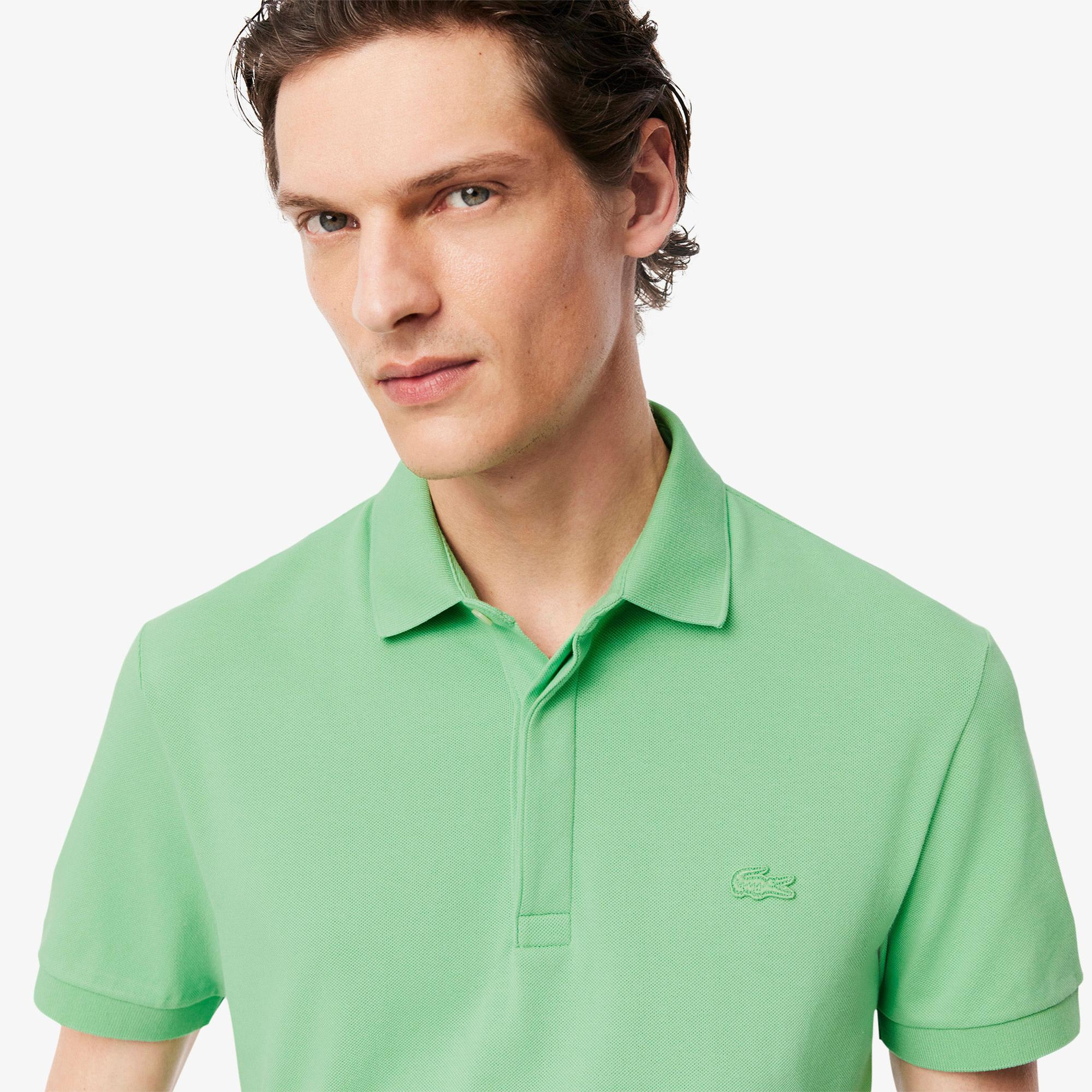 Erkek Regular Fit Yeşil Paris Polo