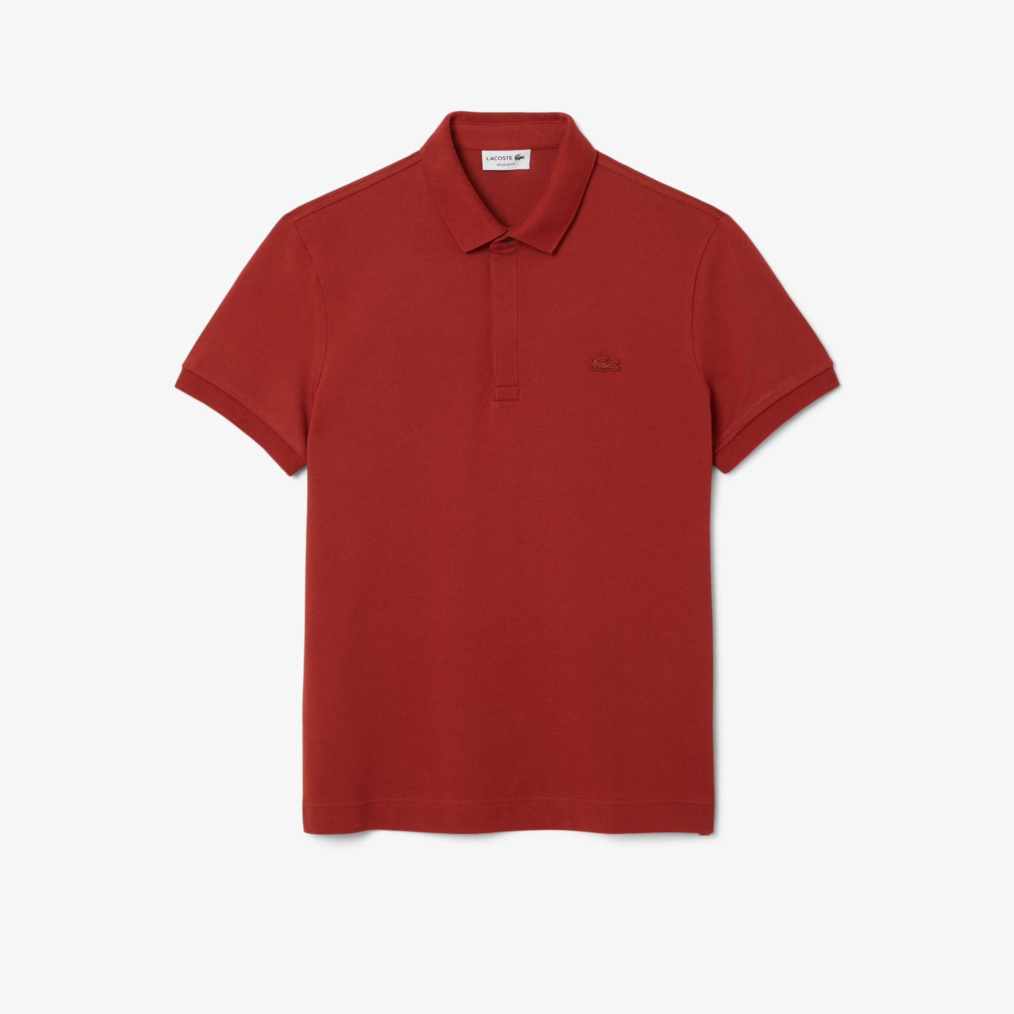 Erkek Regular Fit Kahverengi Paris Polo