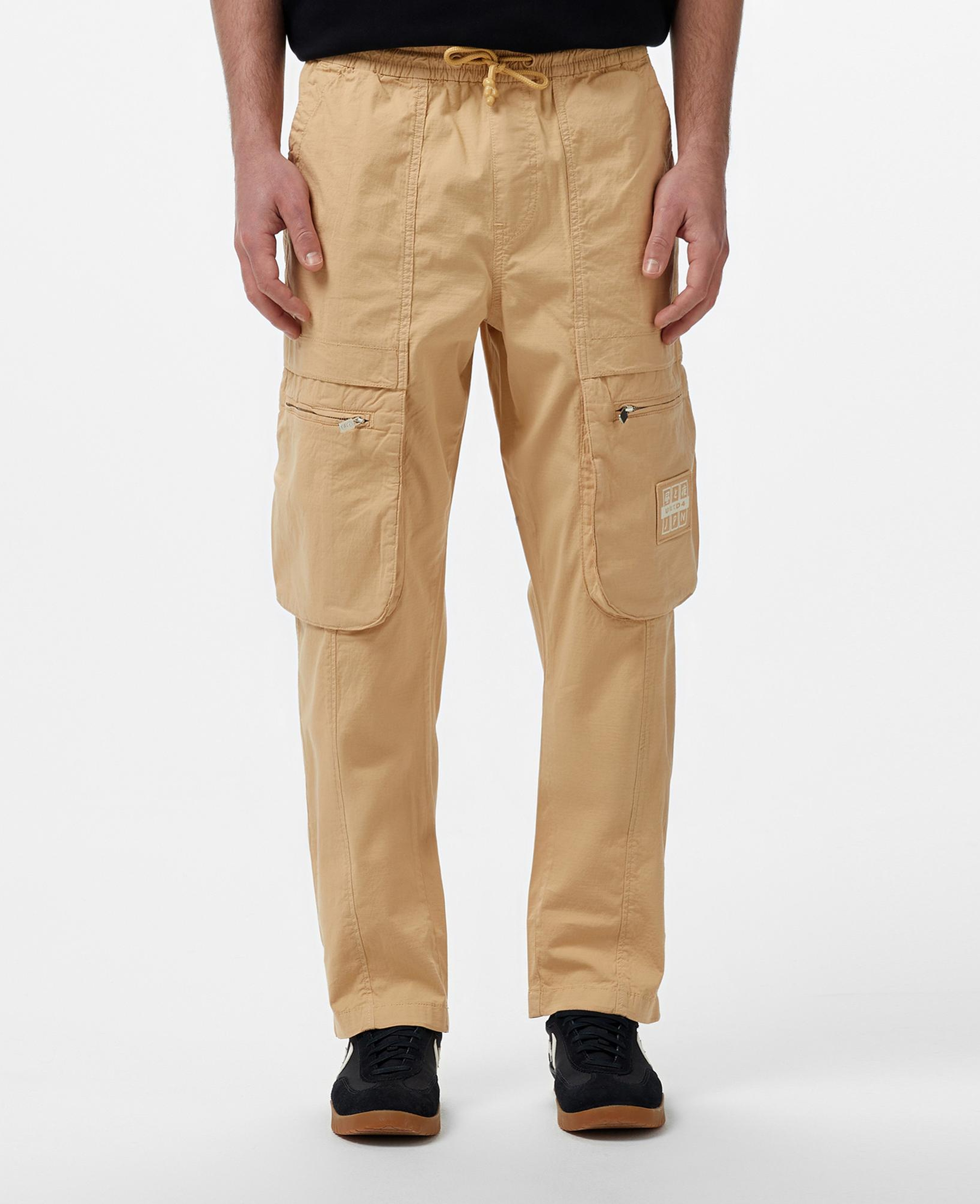 UNITED4 Oversize Erkek Kahverengi Pantolon