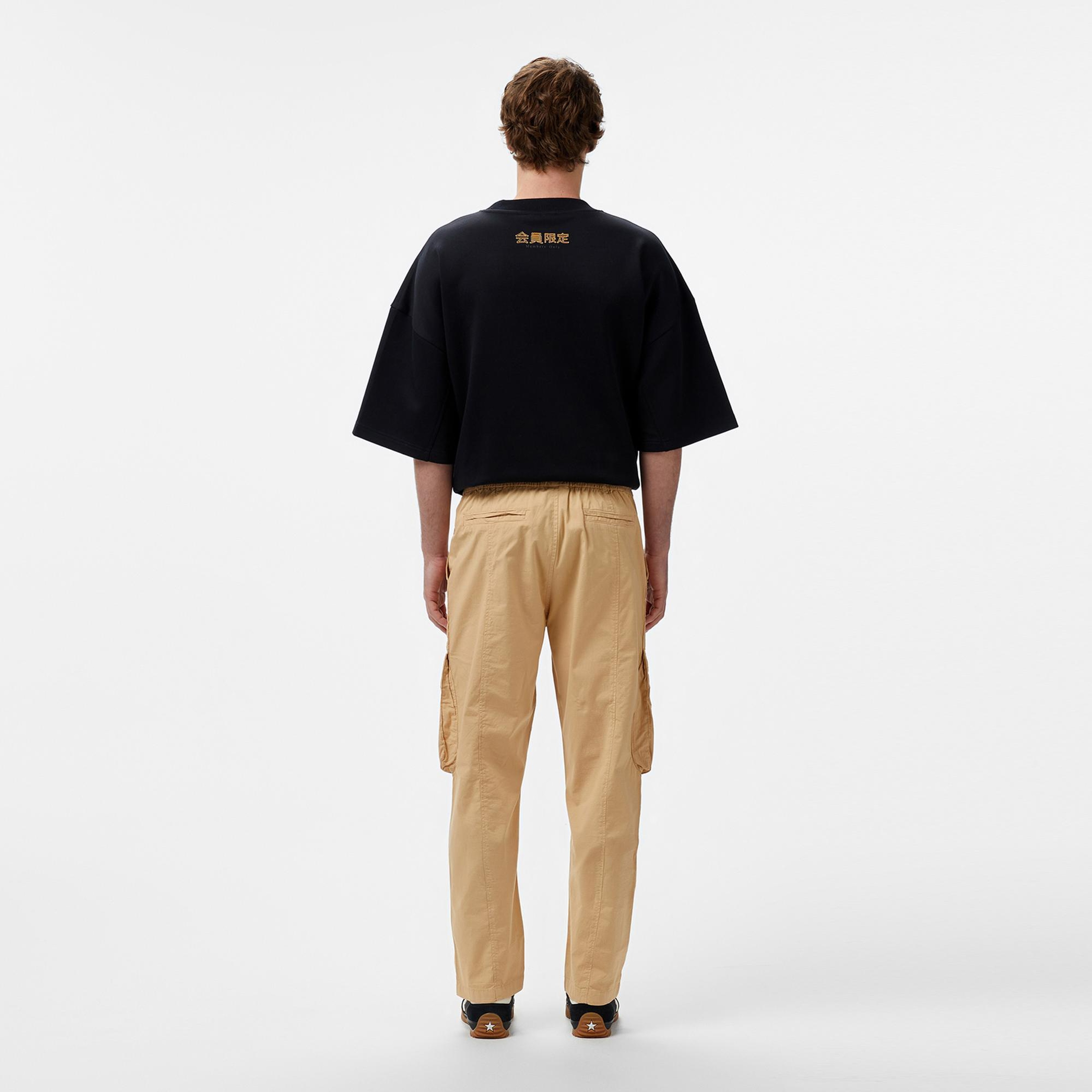 UNITED4 Oversize Erkek Kahverengi Pantolon