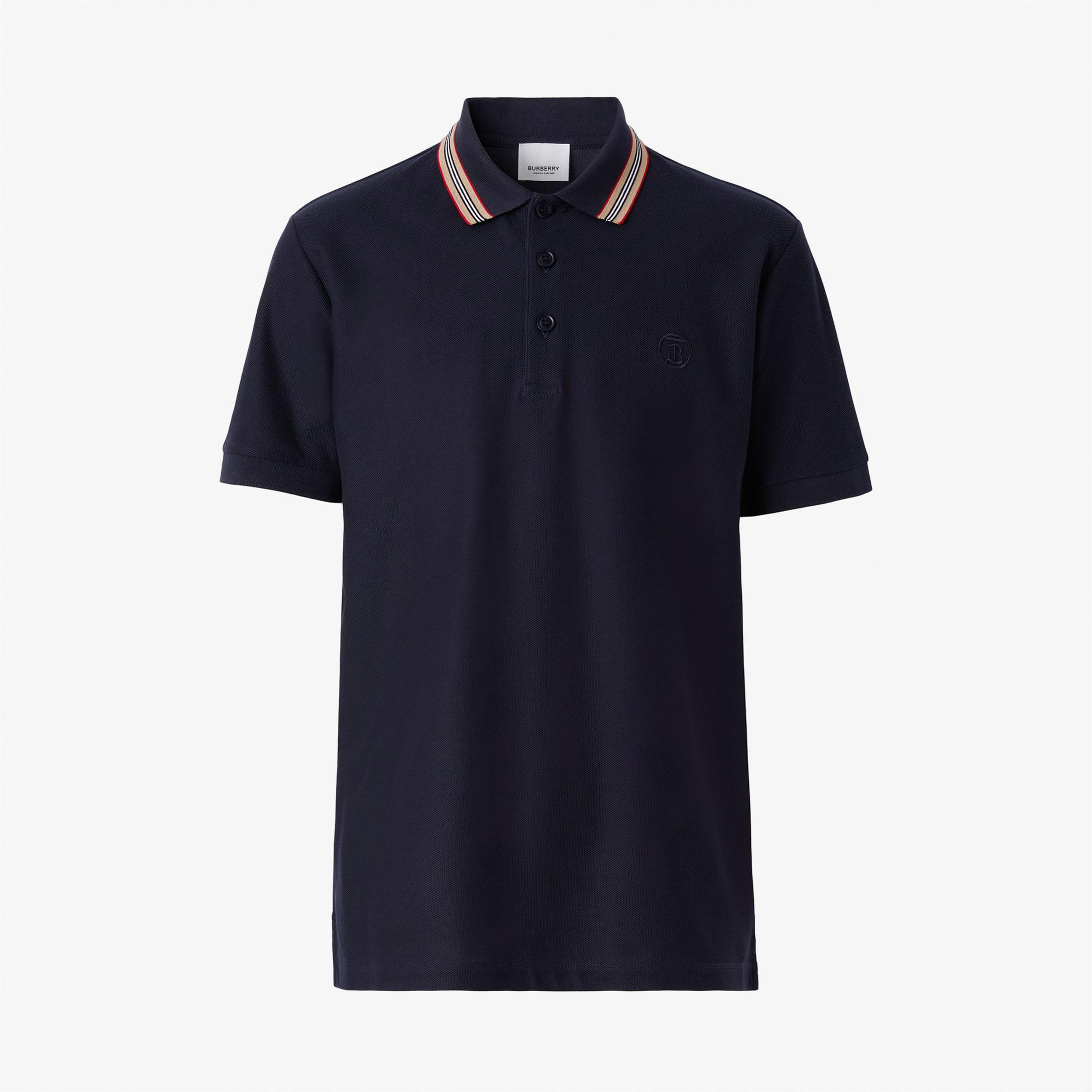 Burberry Erkek Mavi Polo