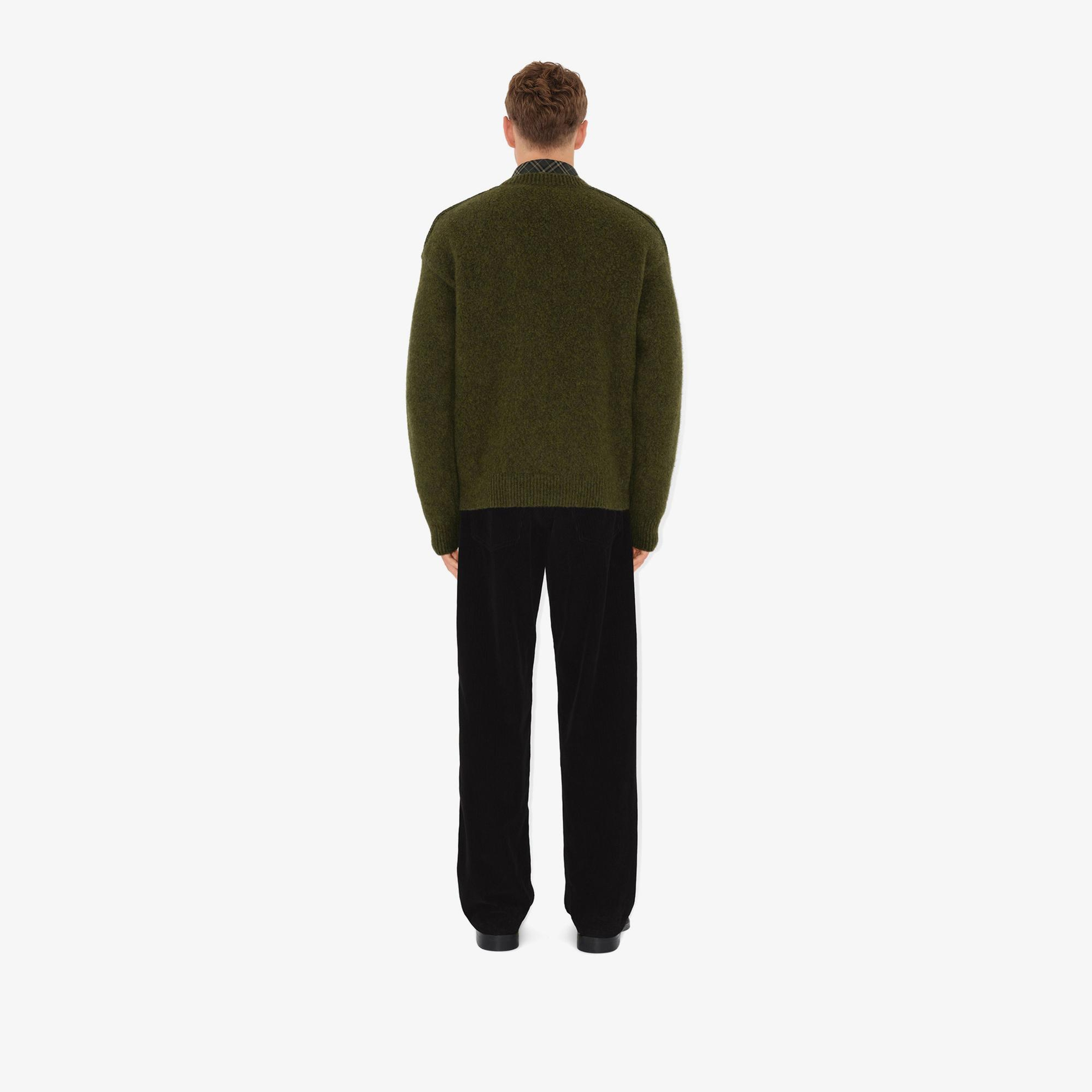 Burberry Erkek Yeşil Triko