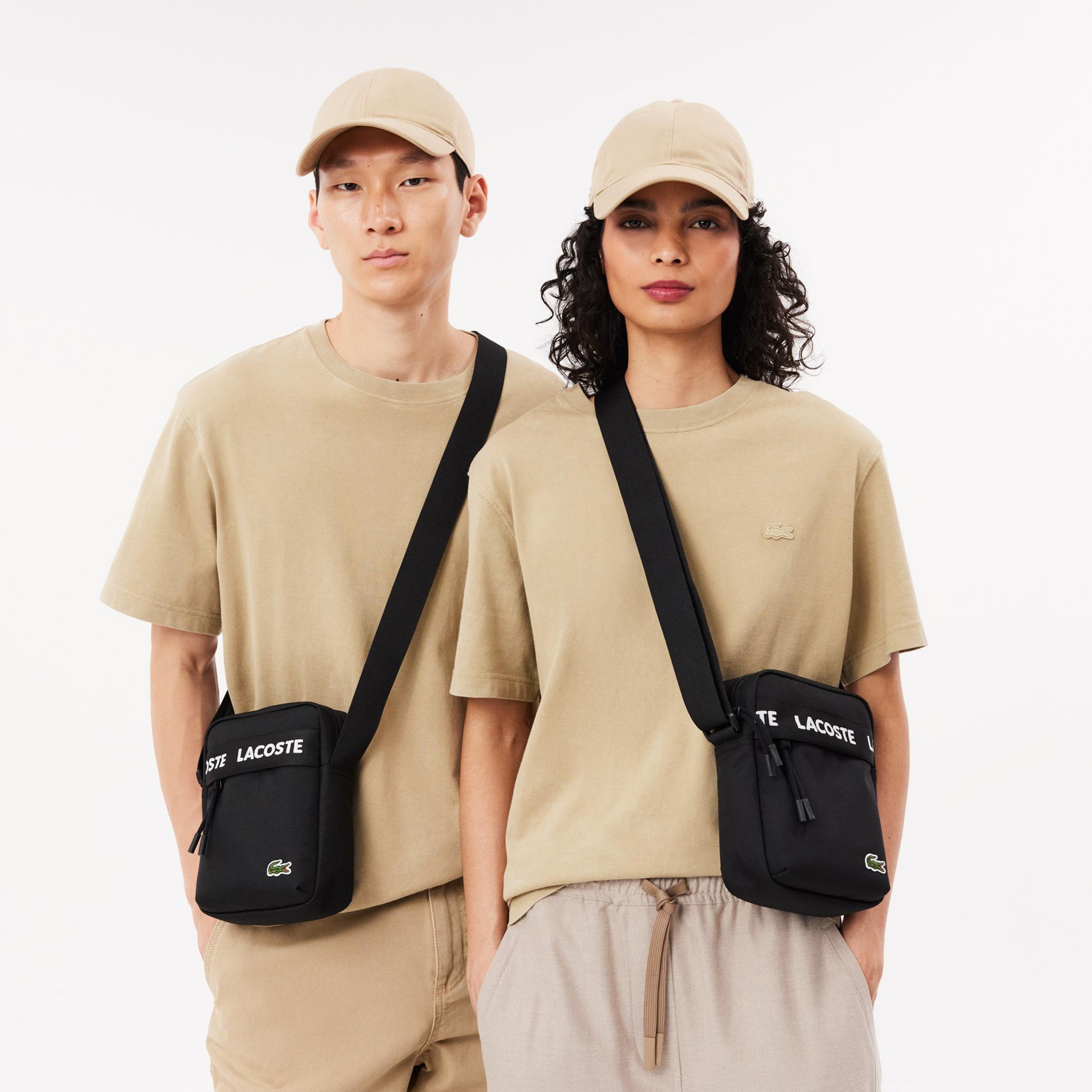 Unisex Siyah Postacı Çantası