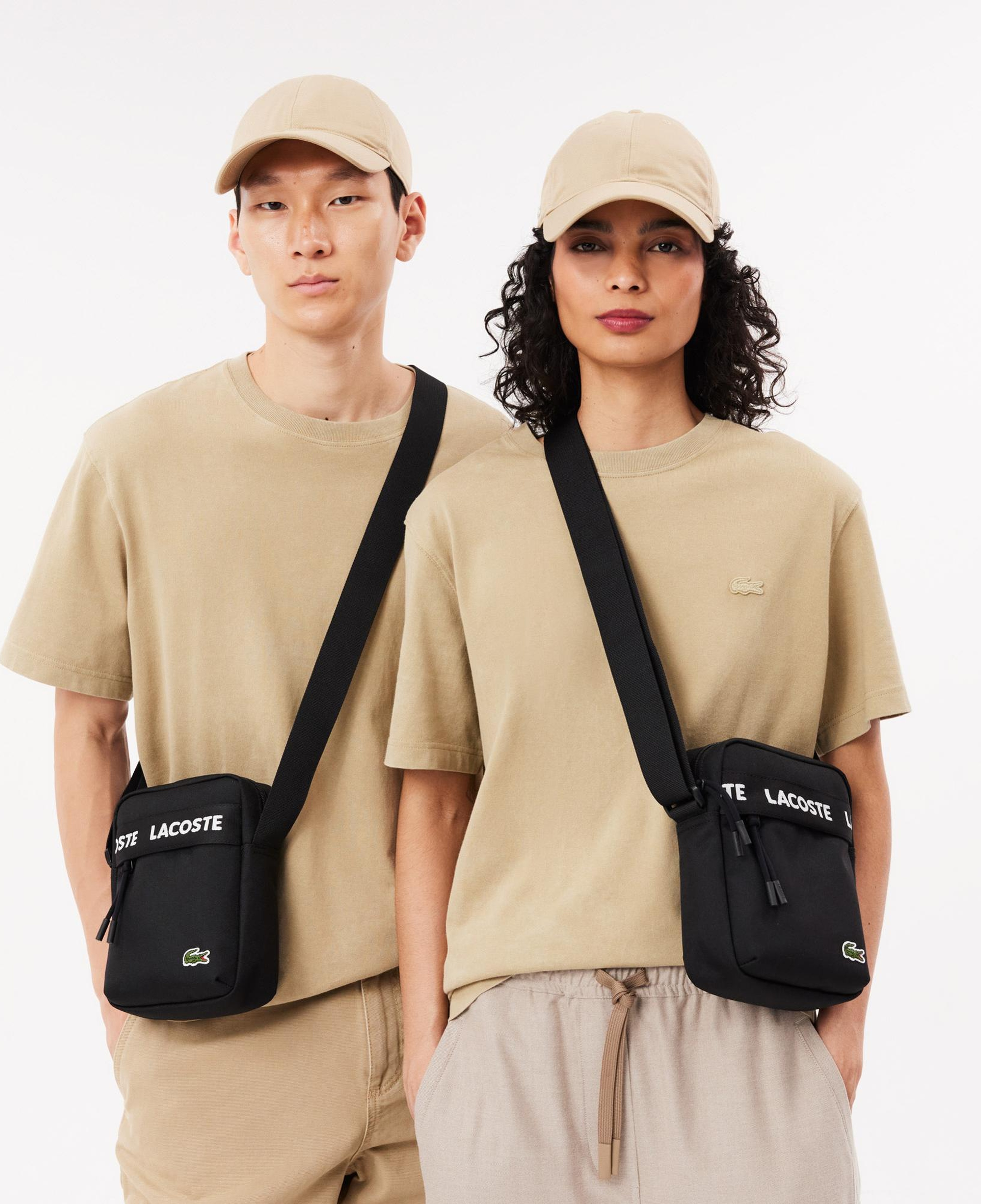 Unisex Siyah Postacı Çantası