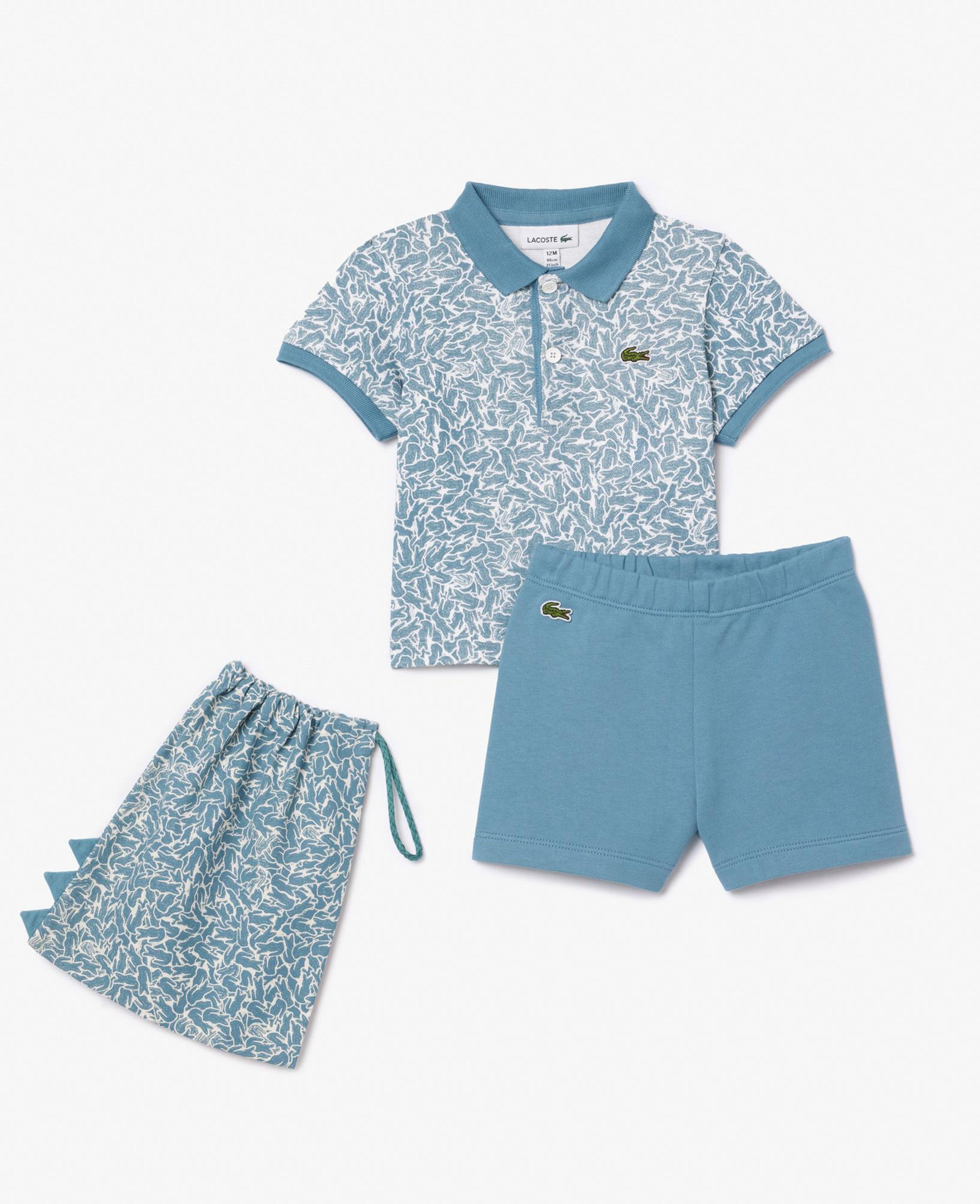 Erkek Çocuk Mavi Pijama Takımı