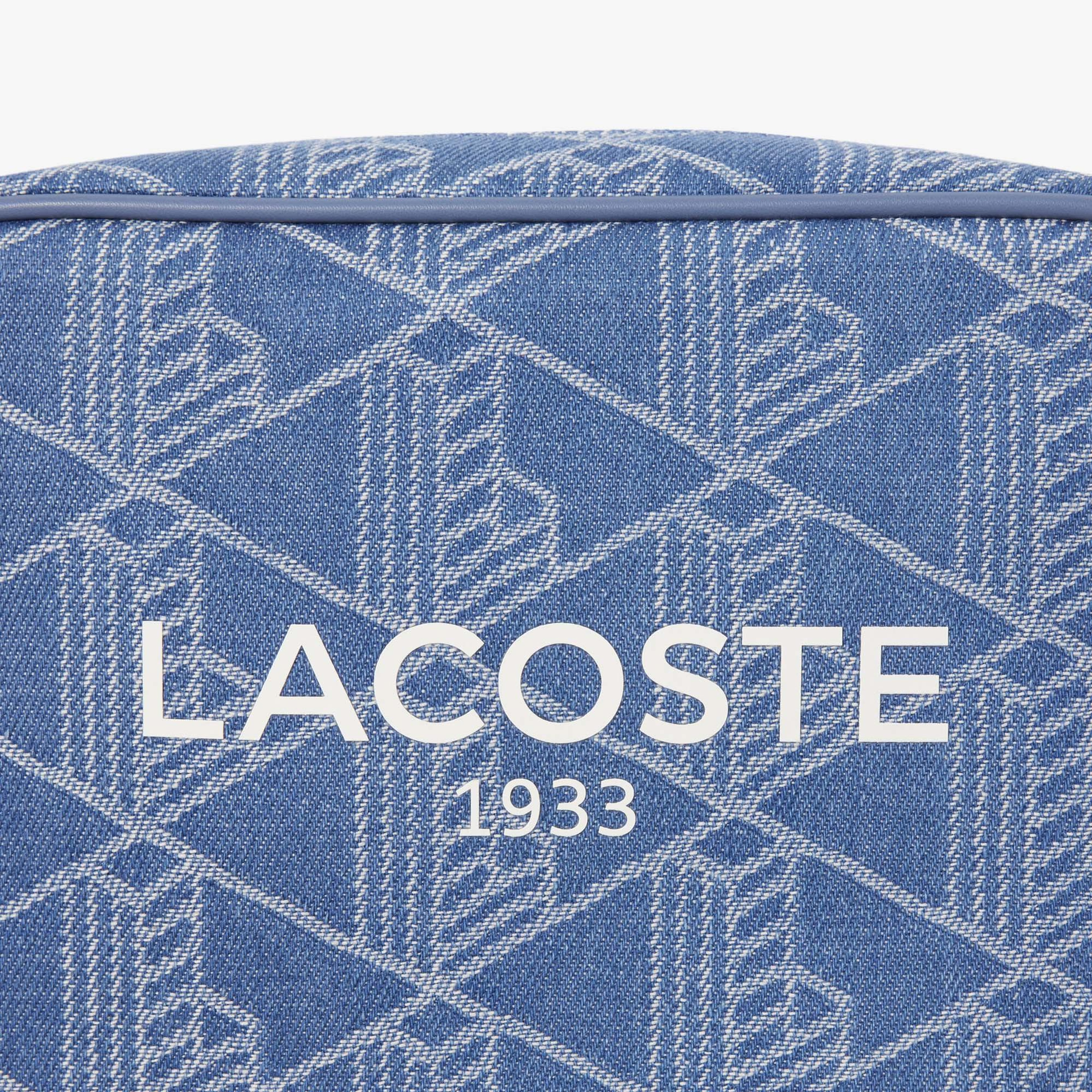 Heritage Kadın Monogram Mavi Postacı Çantası