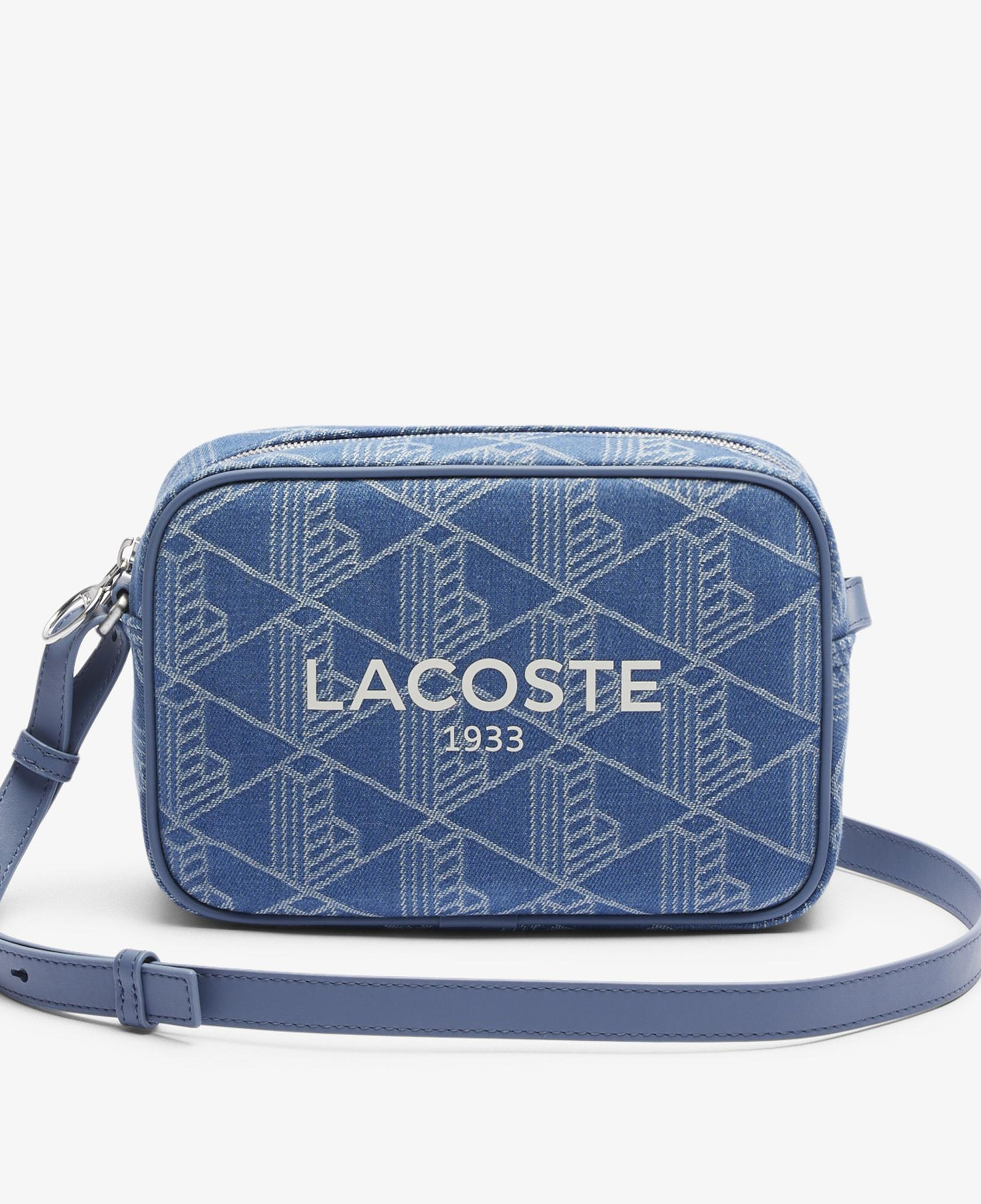 Heritage Kadın Monogram Mavi Postacı Çantası