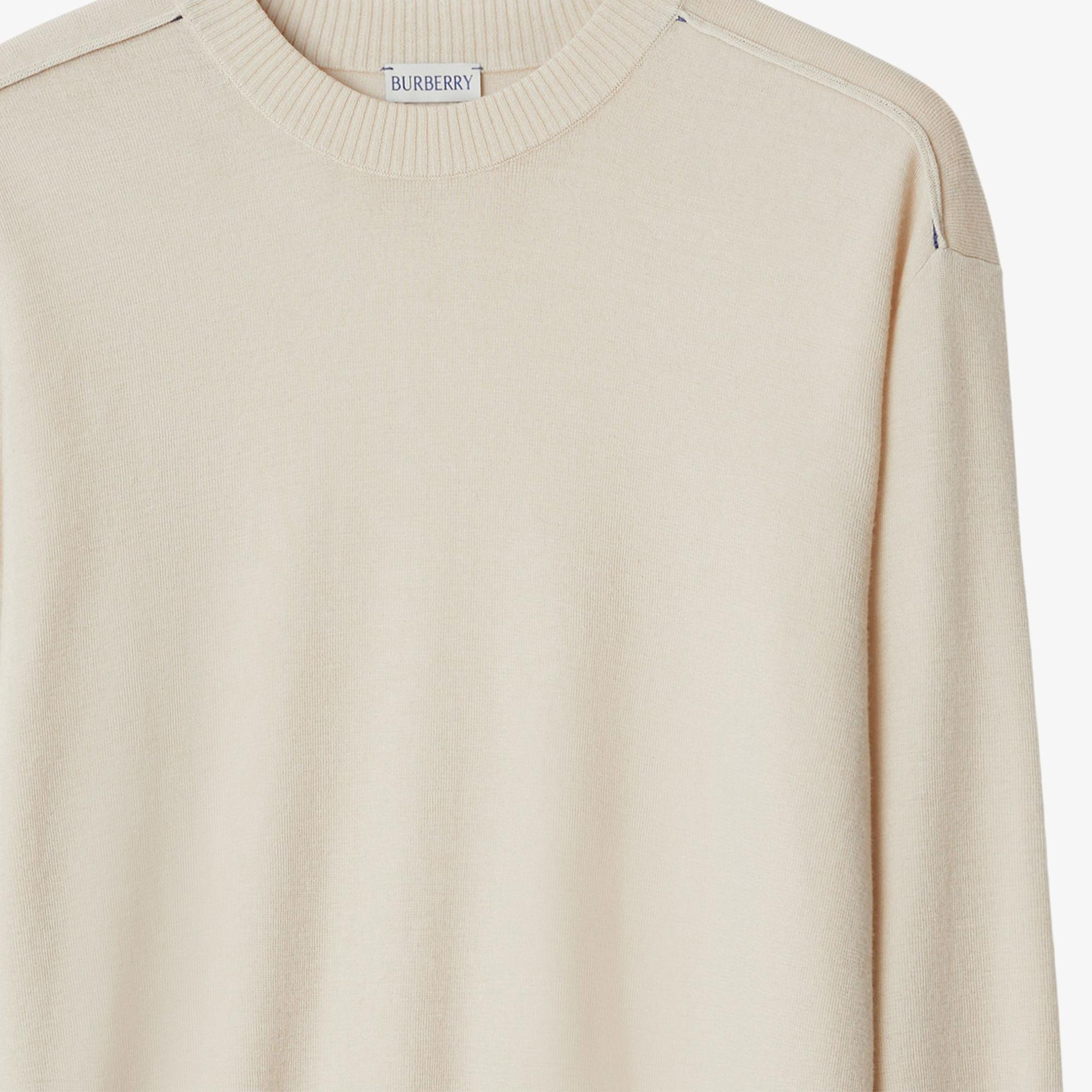 Burberry Erkek Bej Triko