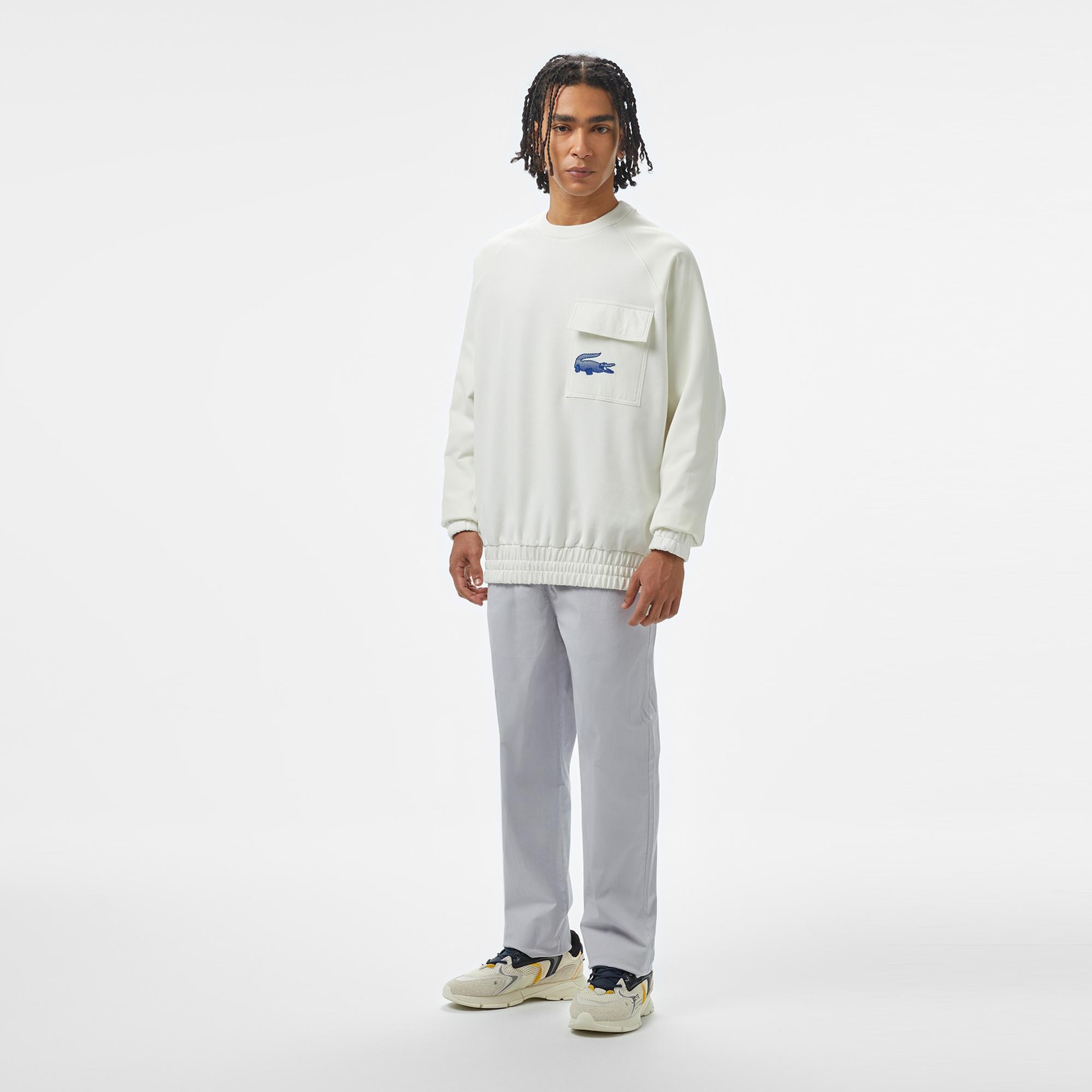 Lacoste House of SuperStep x Lacoste Erkek Gri Pantolon