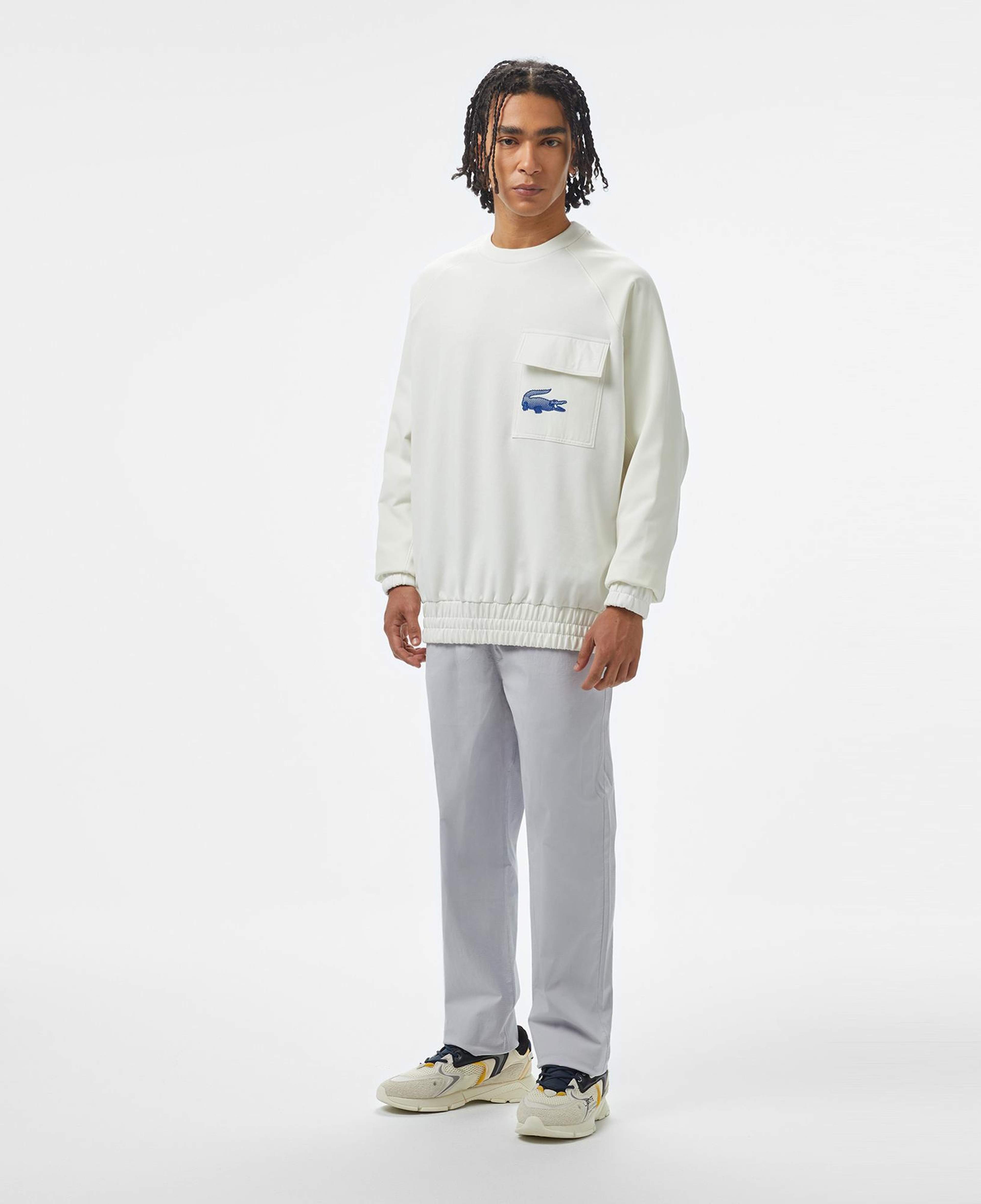 Lacoste House of SuperStep x Lacoste Erkek Gri Pantolon