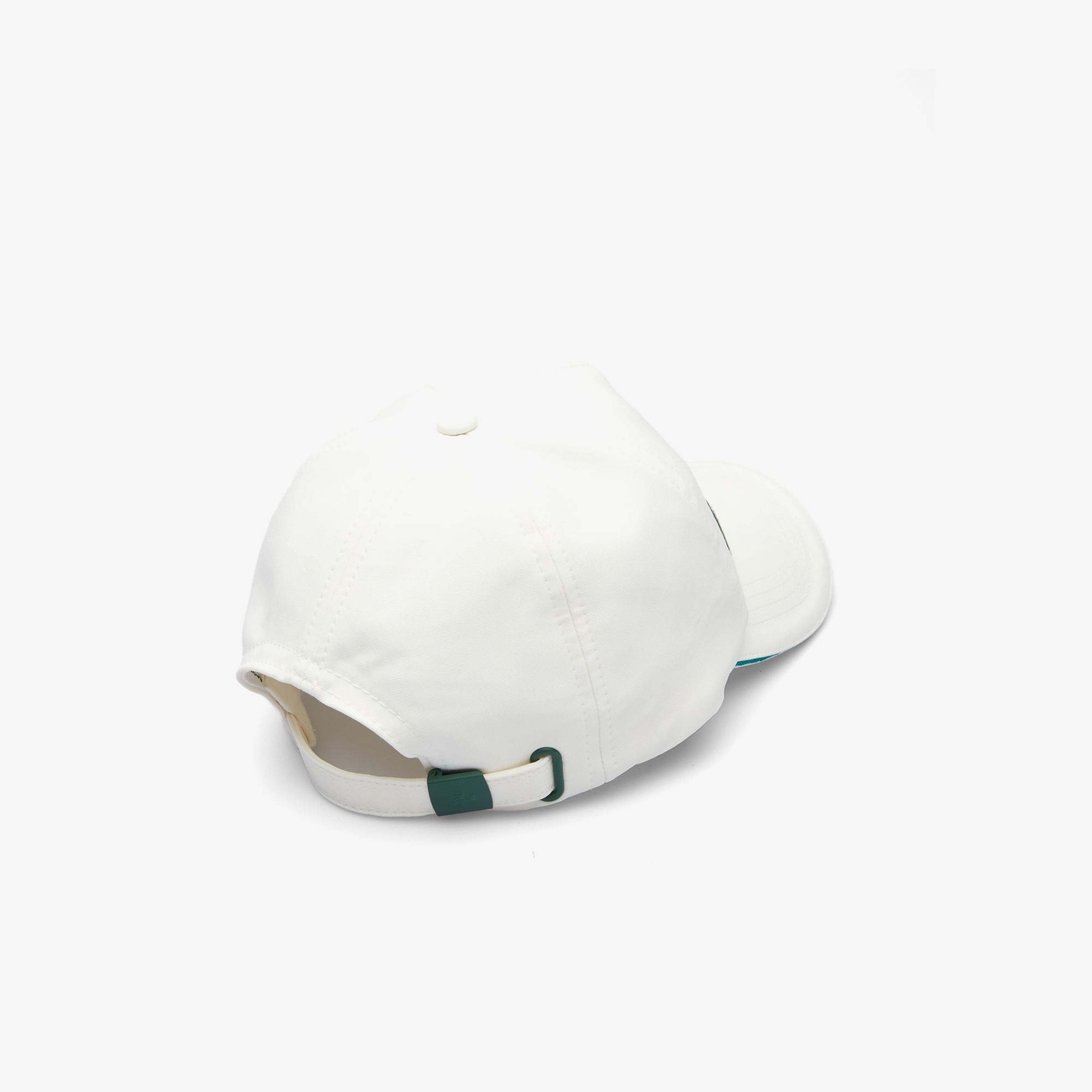 Lacoste House of SuperStep x Lacoste Erkek Beyaz Şapka