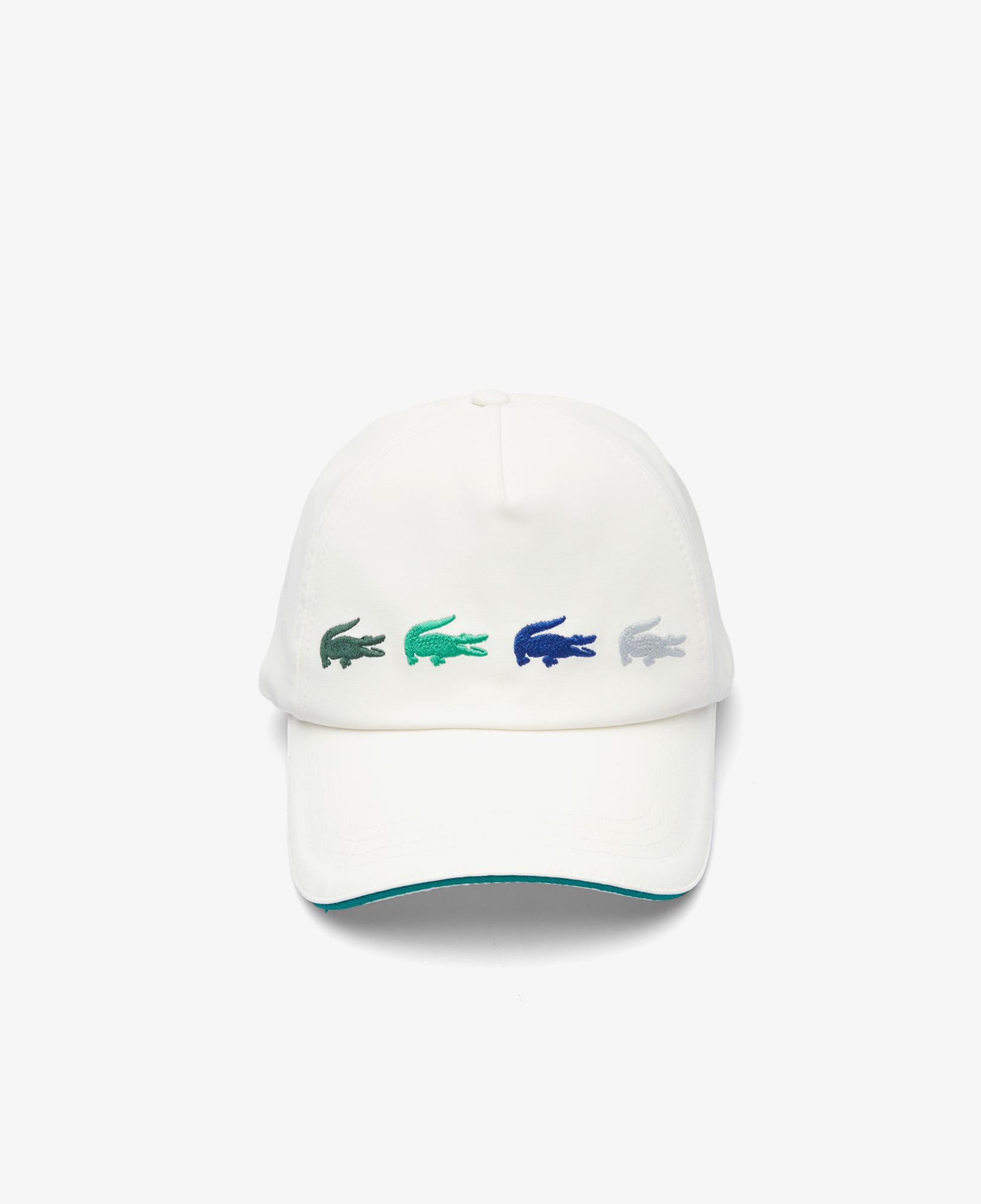 Lacoste House of SuperStep x Lacoste Erkek Beyaz Şapka