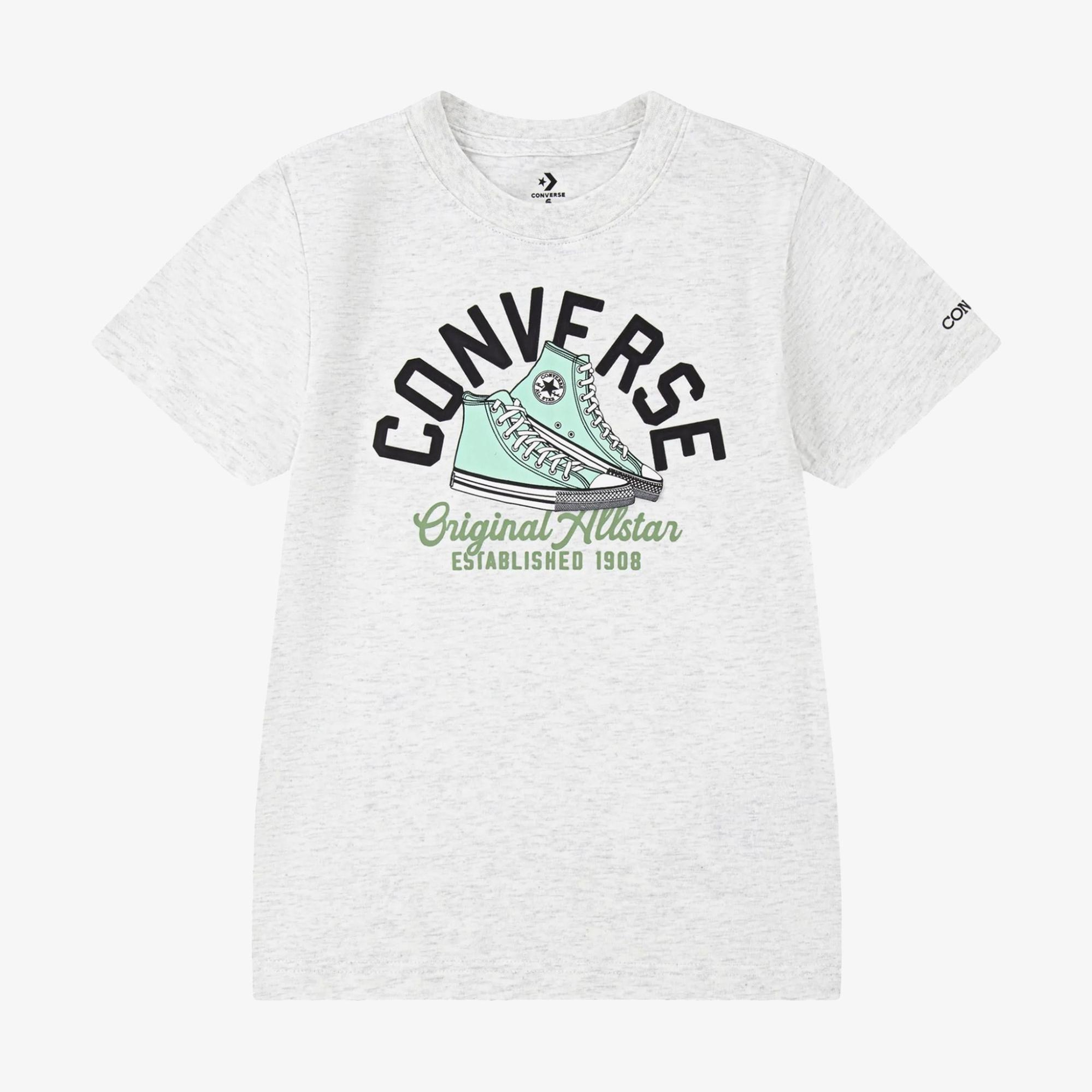 Converse Retro Sneaker Çocuk Beyaz T-Shirt