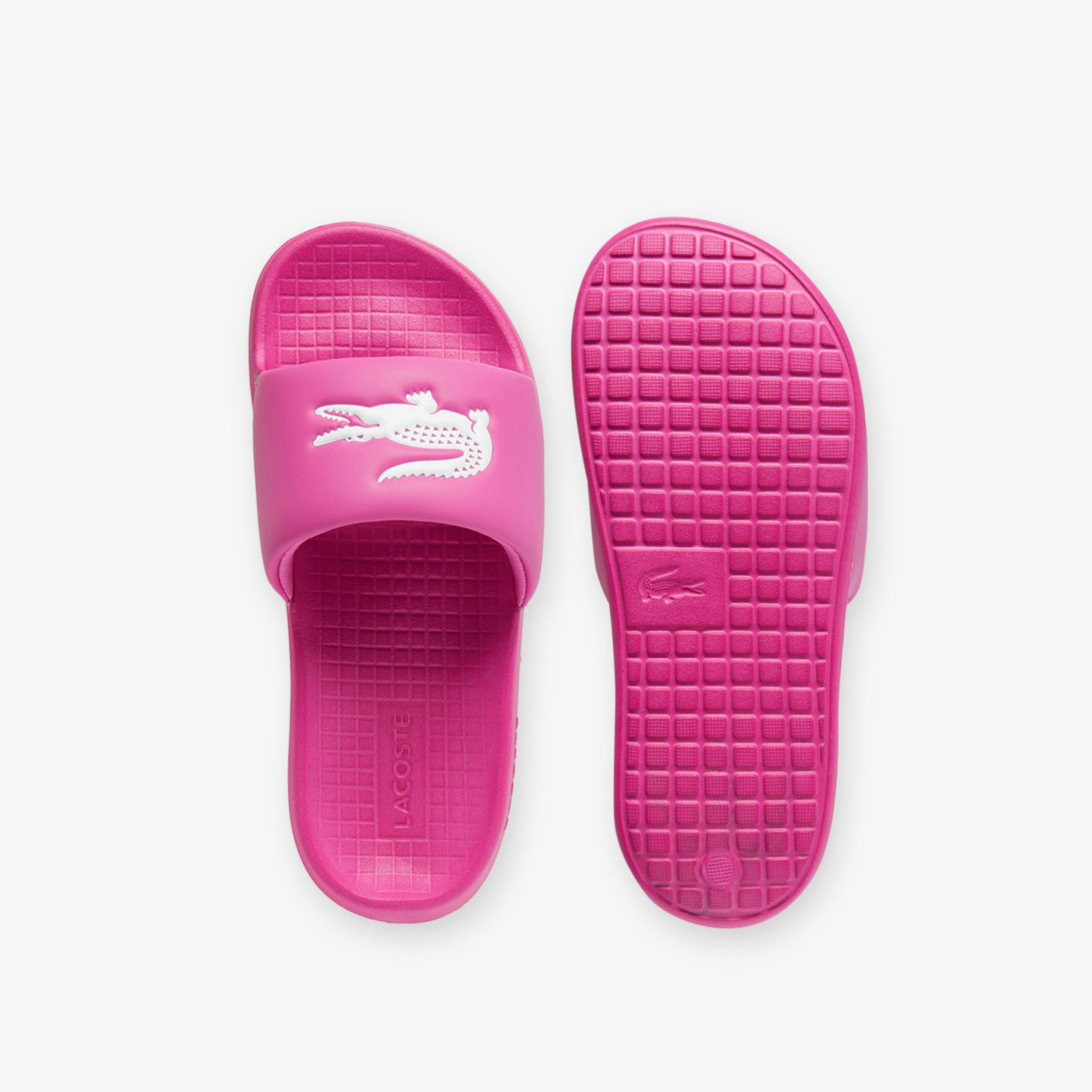 Lacoste Croco 1.0 Çocuk Pembe Terlik
