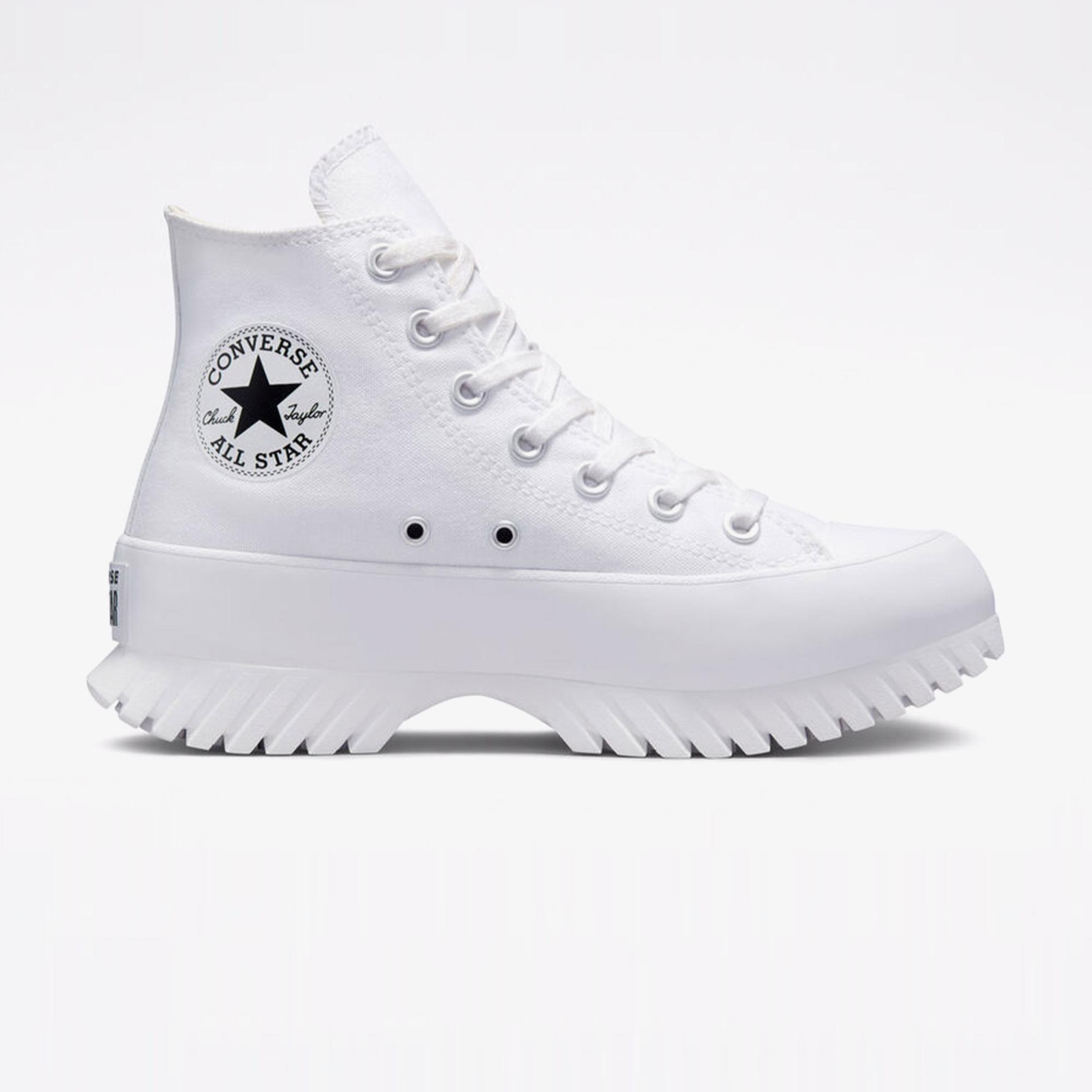 Converse Chuck Taylor All Star Lugged 2.0 Unisex Beyaz Platform Sneaker