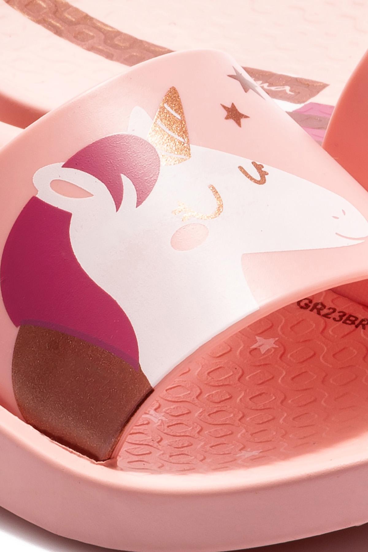 Urban V Slide Çocuk Terlik Pembe 25/32