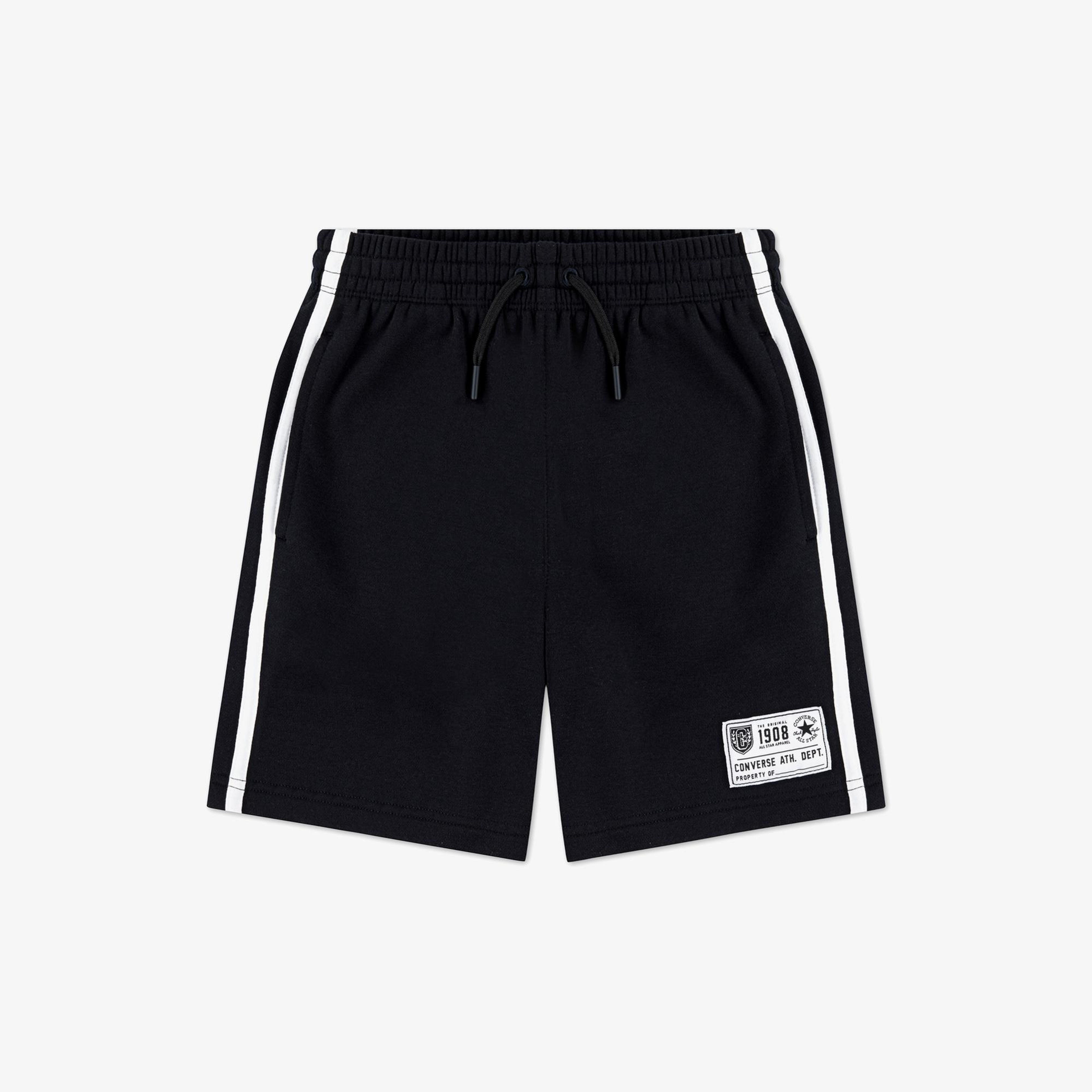 Converse Side Stripe Retro Çocuk Siyah Şort