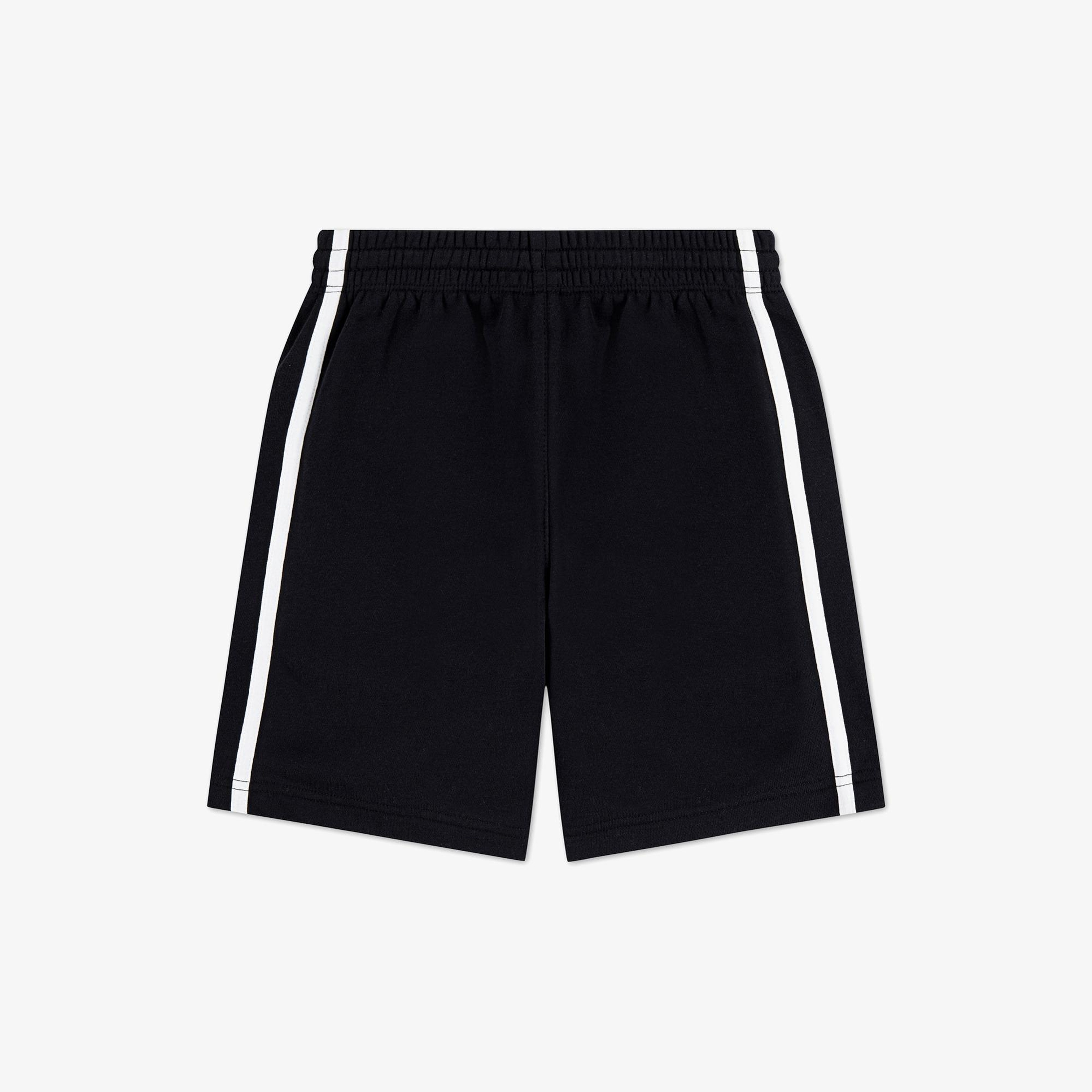 Converse Side Stripe Retro Çocuk Siyah Şort