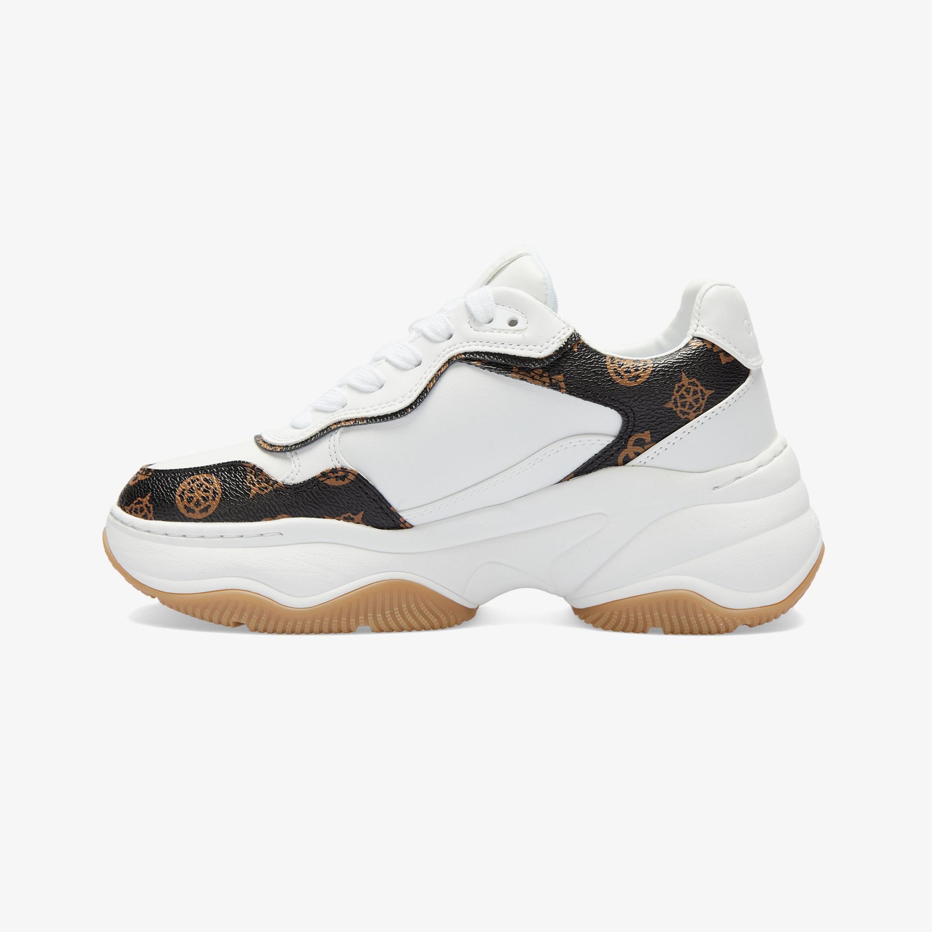 Guess Hapyy Kadın Beyaz Sneaker