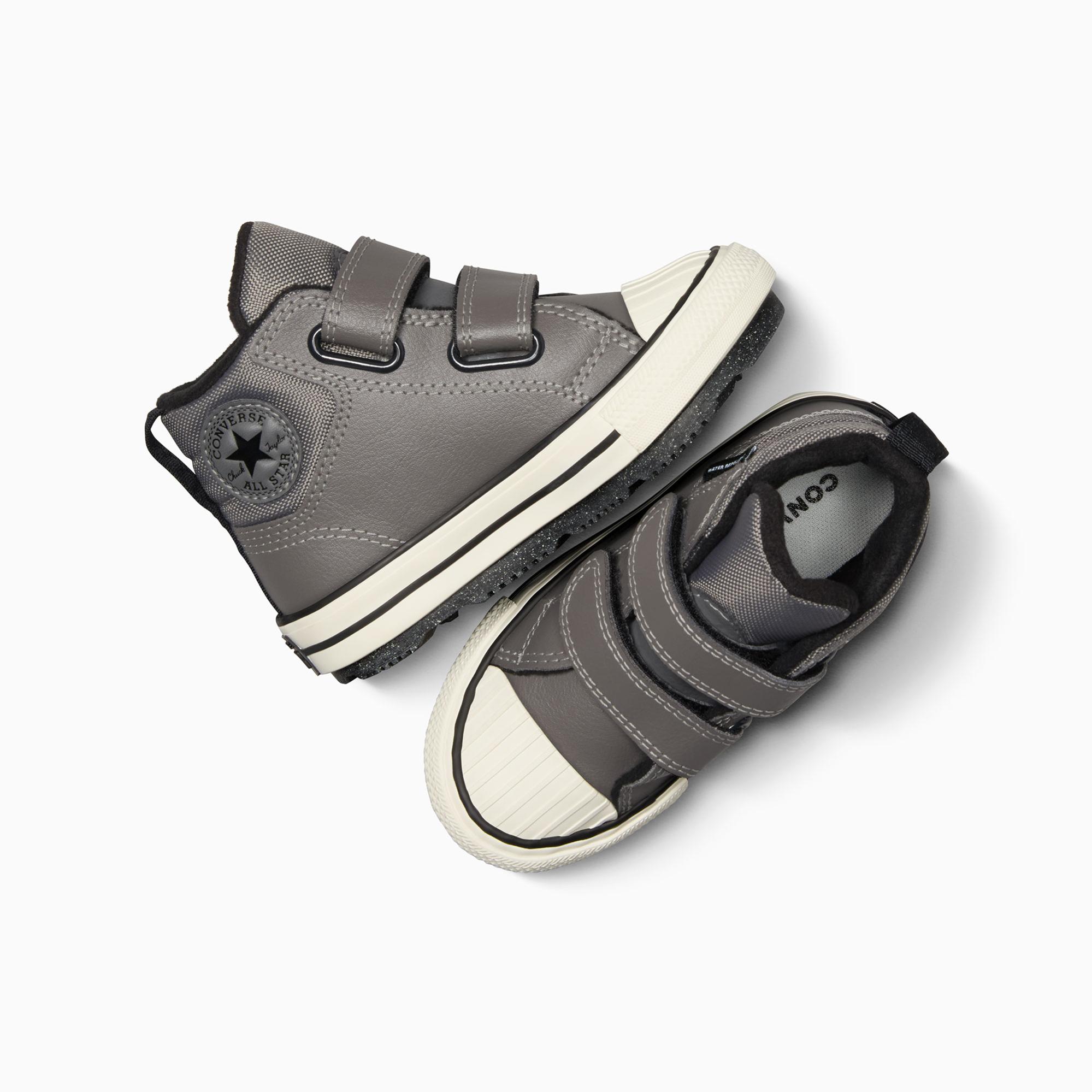 Converse Chuck Taylor All Star Berkshire Çocuk Gri Deri Bot
