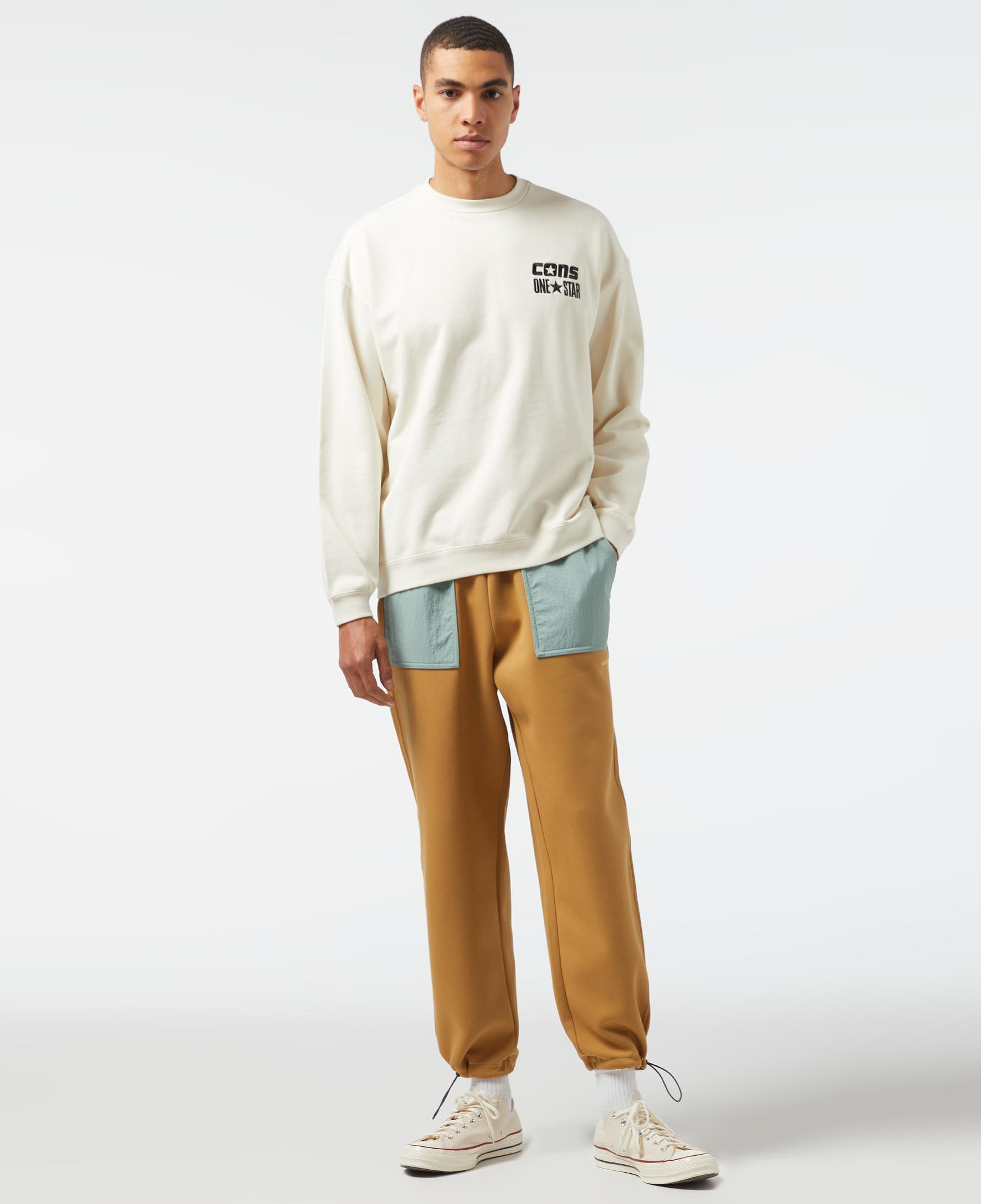 Converse Wordmark Erkek Sarı Pantolon