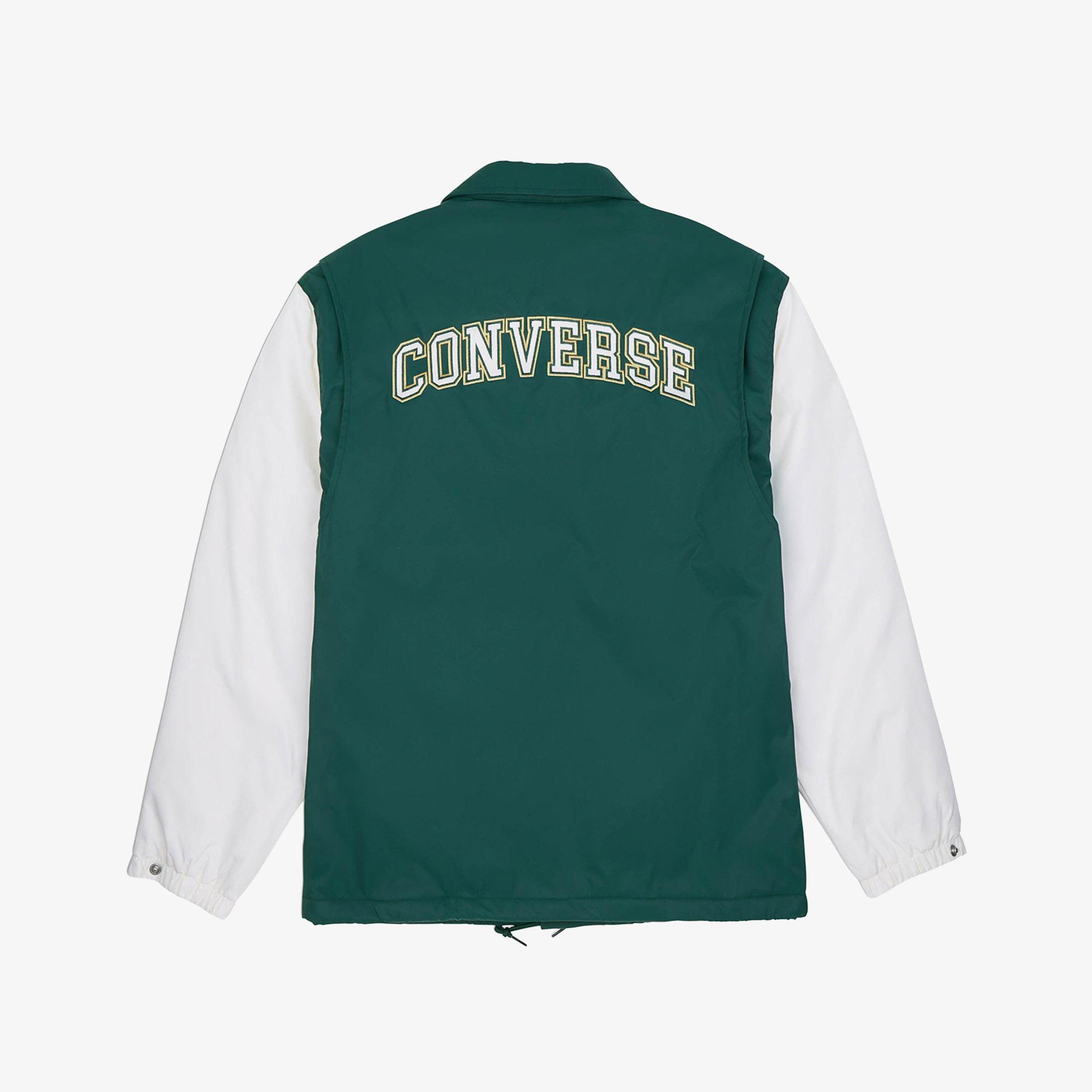 Converse Erkek Renk Bloklu Yeşil Yağmurluk