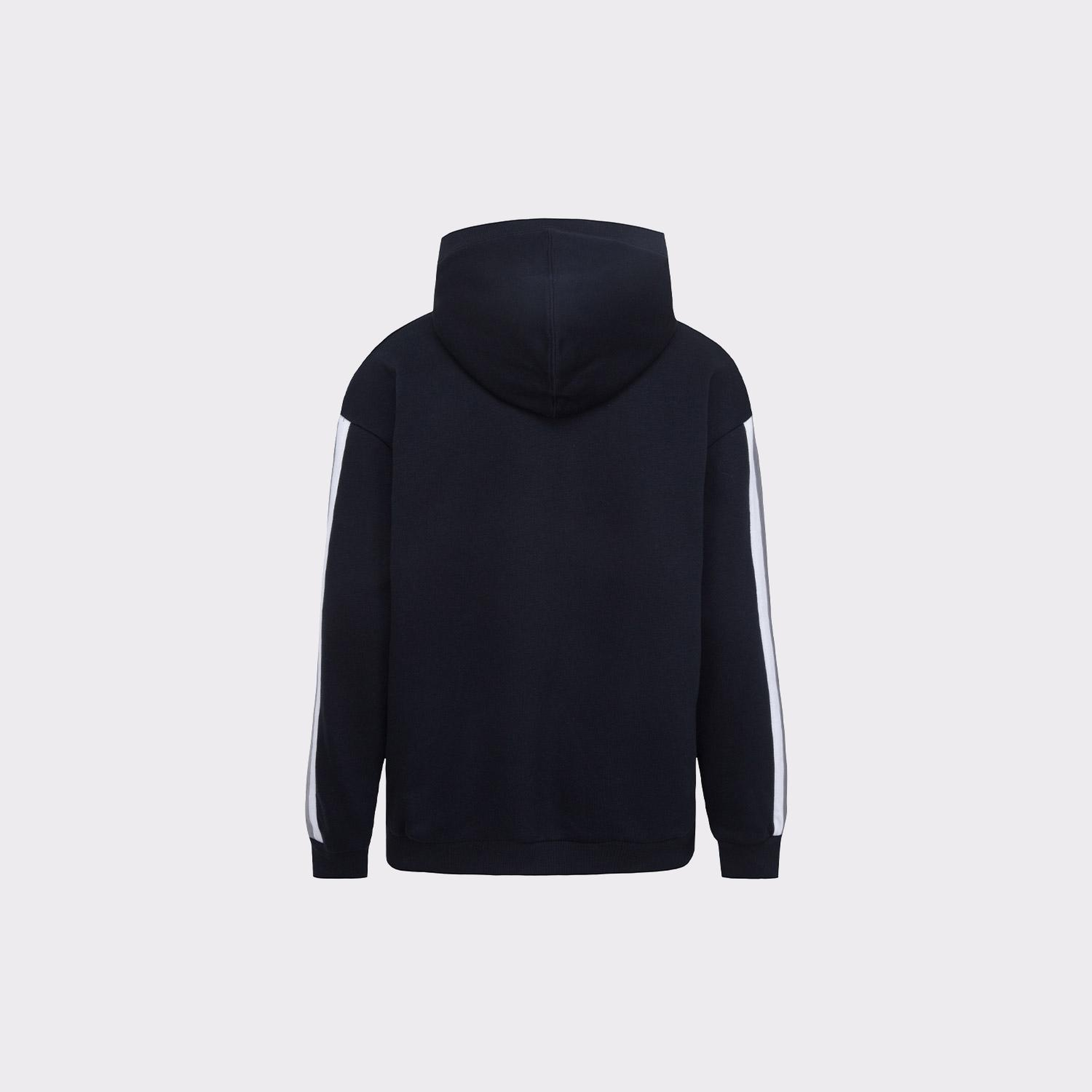 Converse Rec Club Ft Stripe Pullover Çocuk Siyah Hoodie