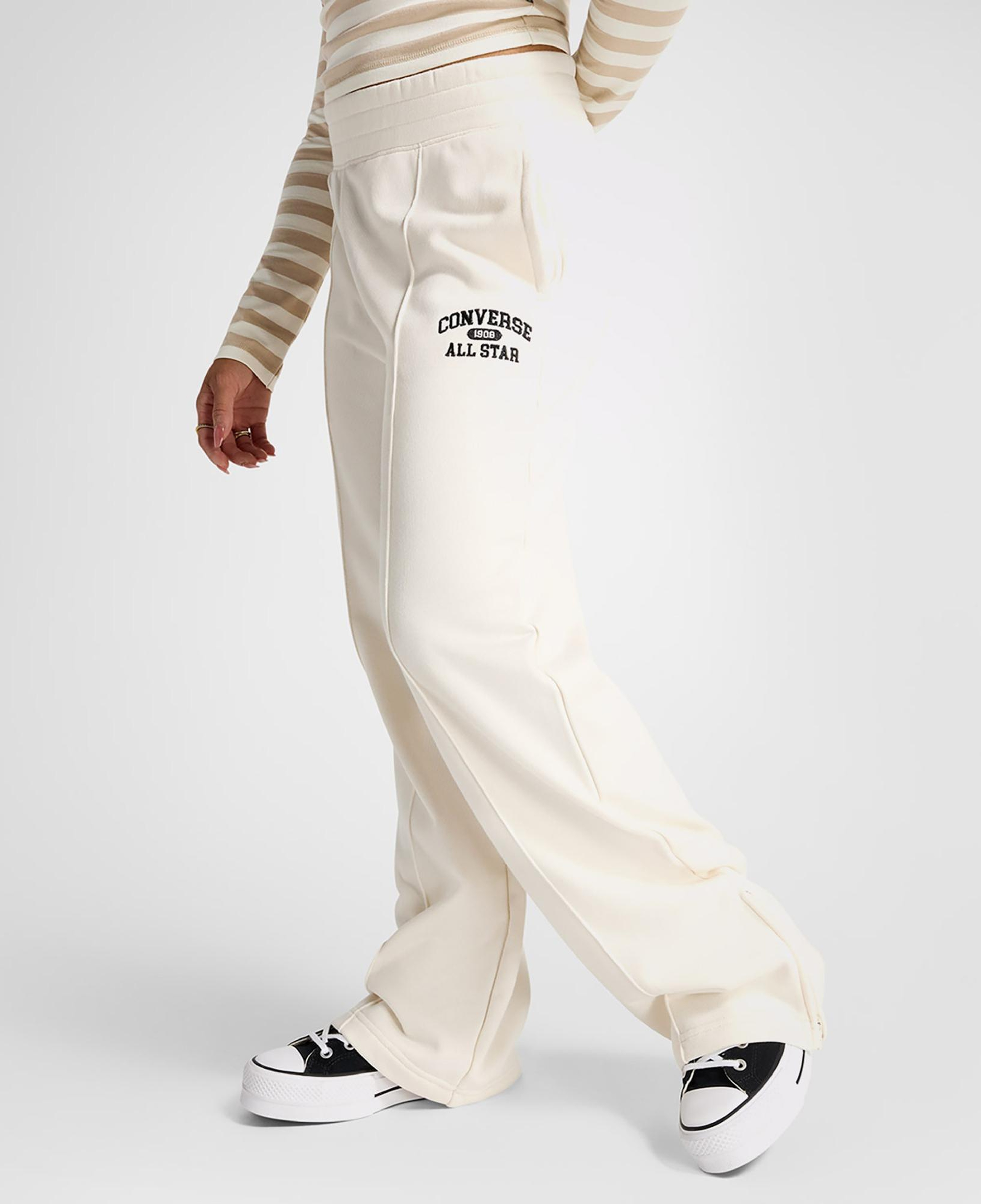 Converse Heritage Track Kadın Krem Eşofman Altı