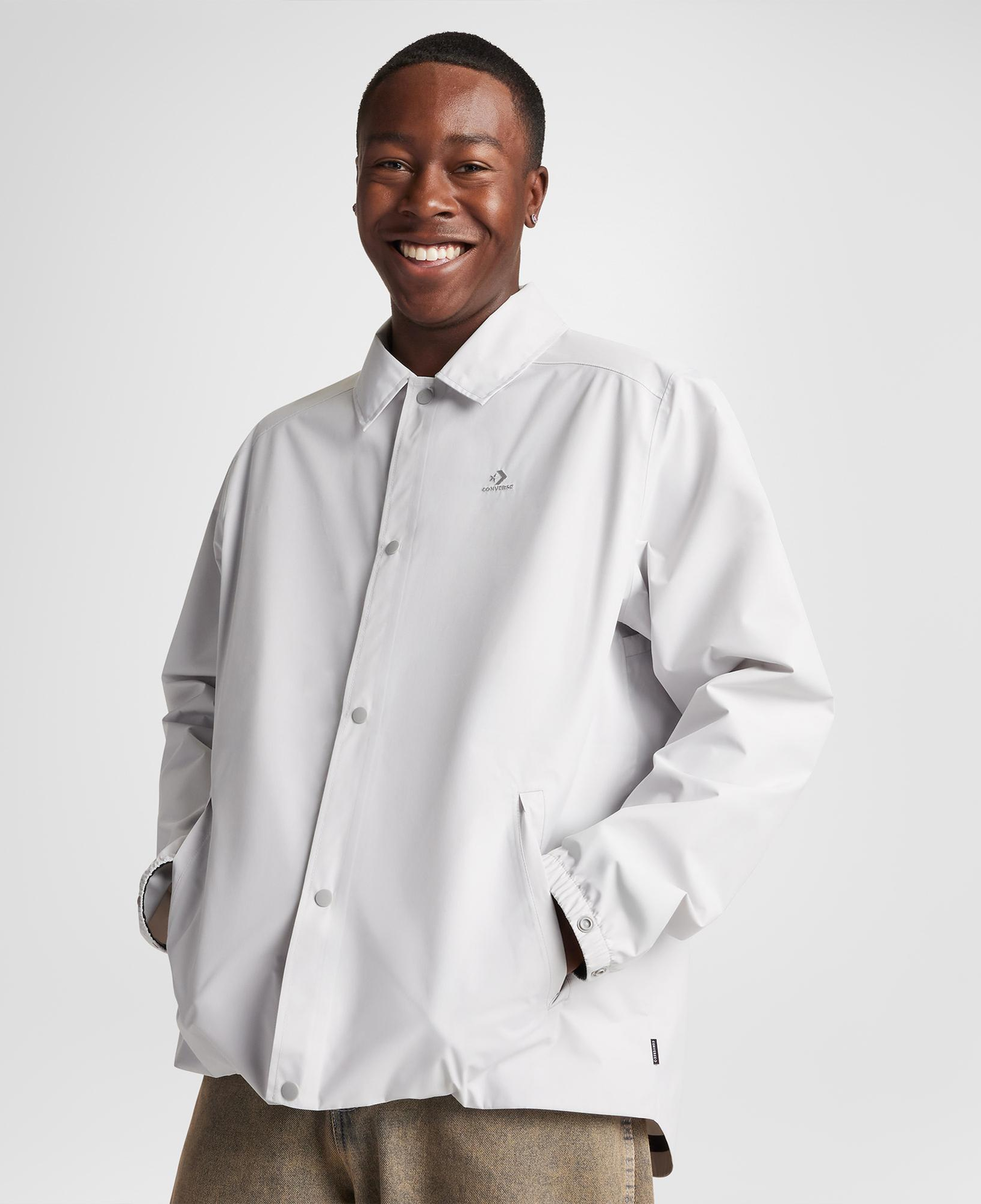 Converse Erkek Beyaz Yağmurluk