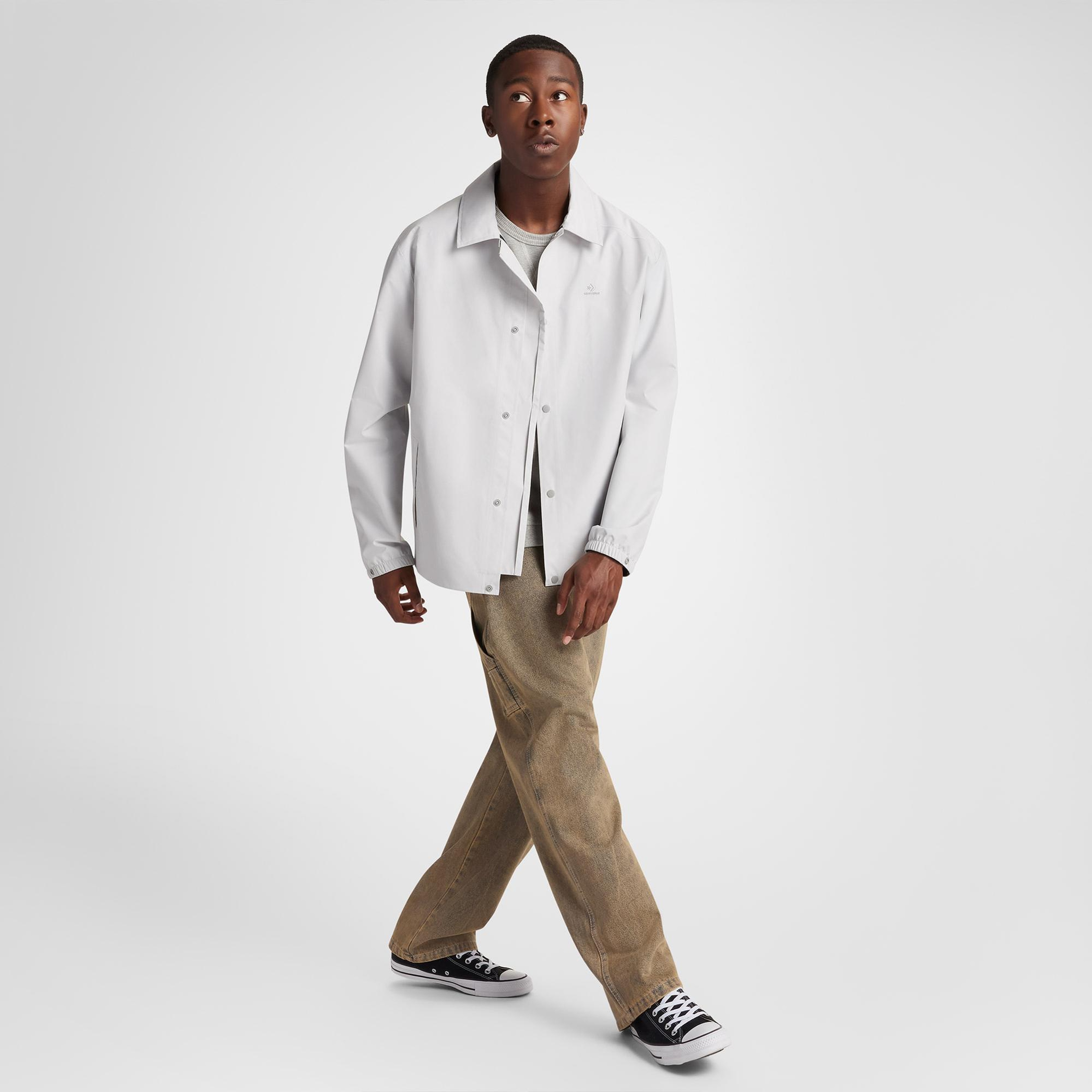 Converse Erkek Beyaz Yağmurluk