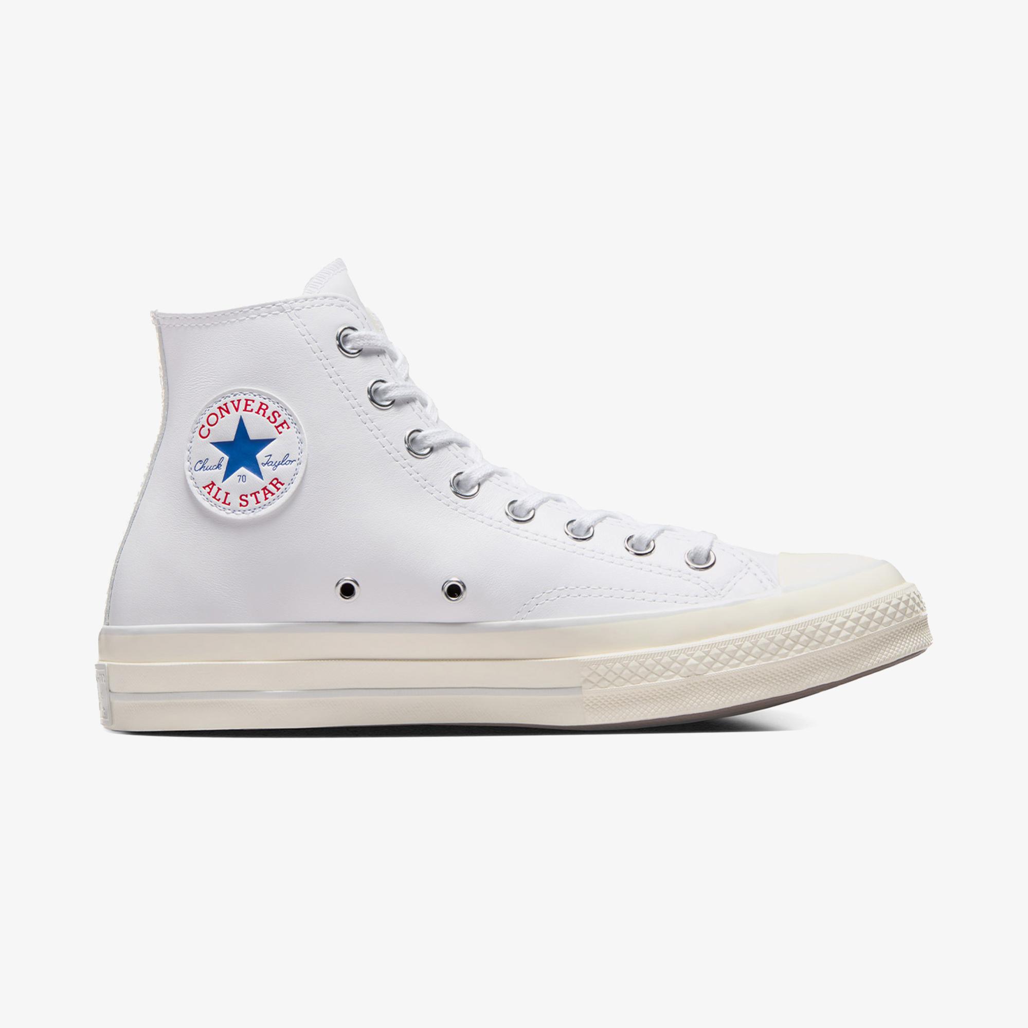 Converse Chuck 70 Leather Unisex Beyaz Sneaker