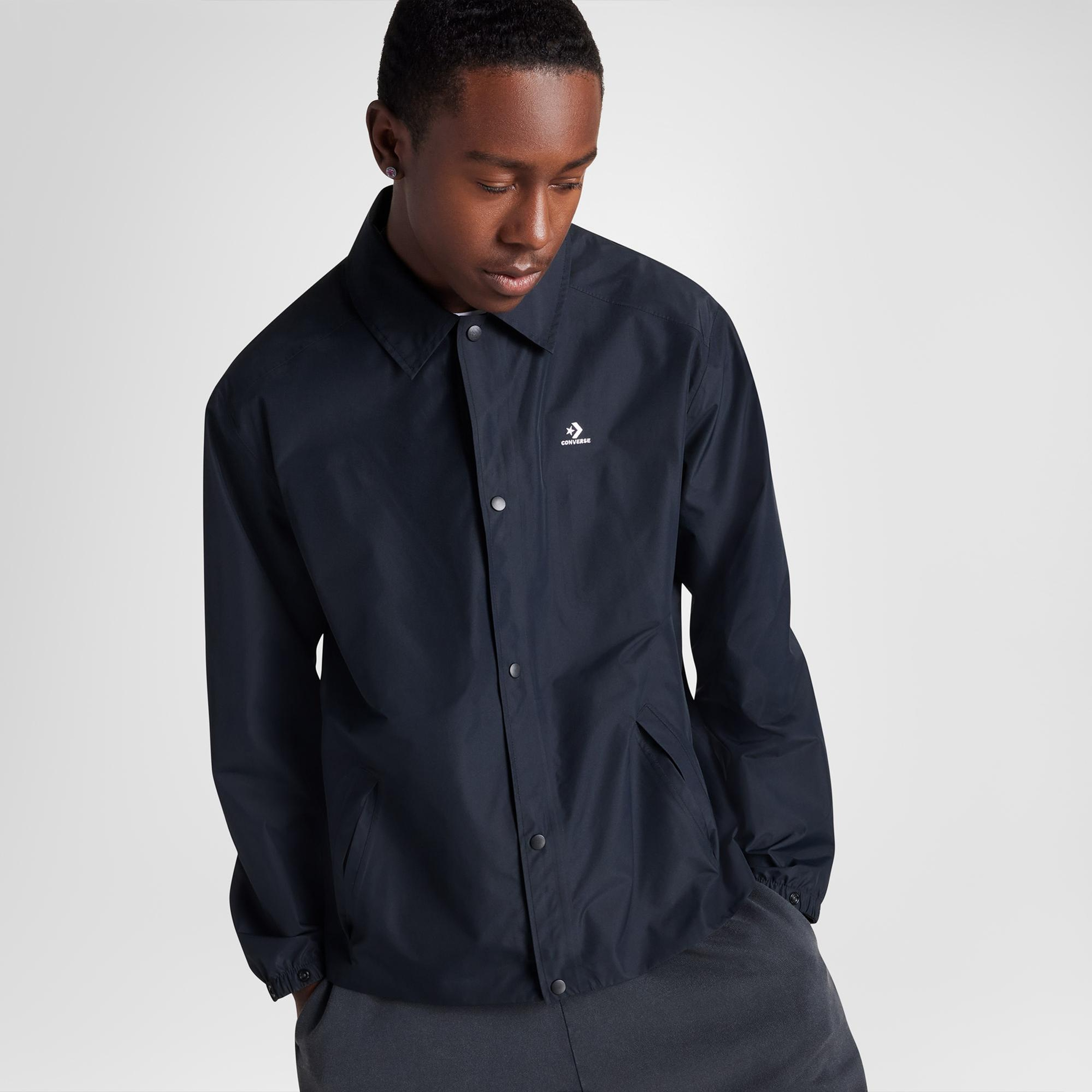 Converse Erkek Siyah Yağmurluk