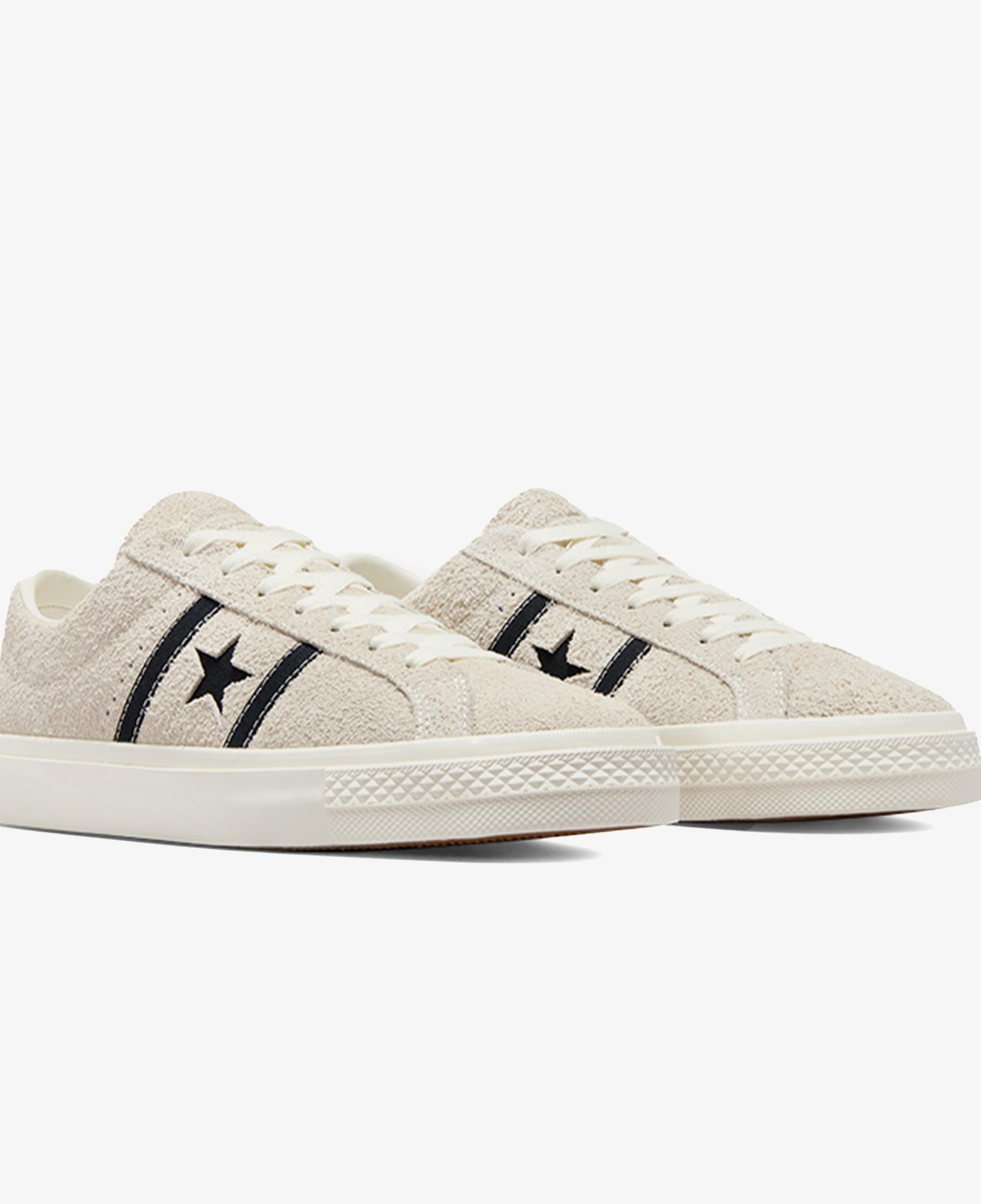 Converse One Star Academy Pro Unisex Krem Süet Sneaker