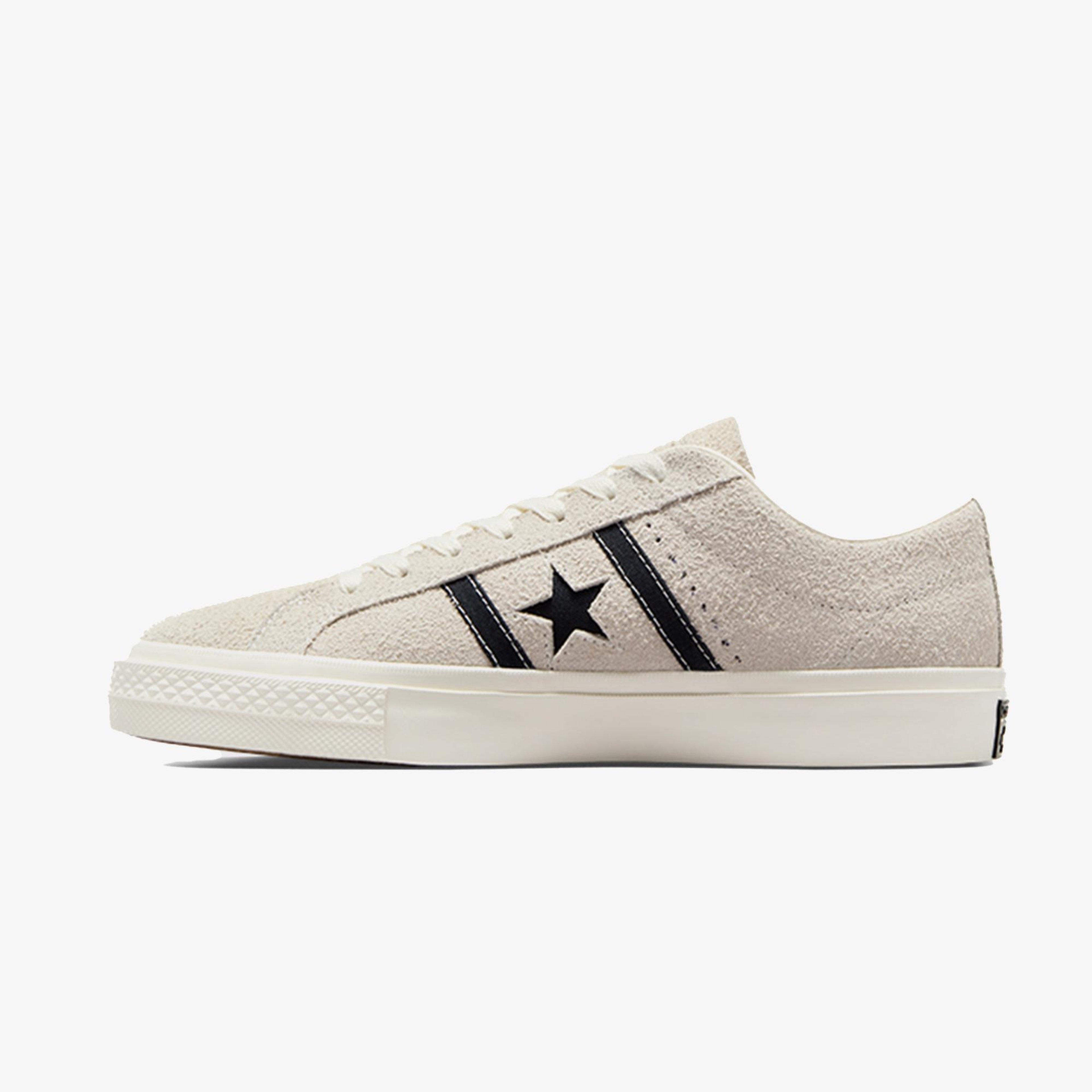 Converse One Star Academy Pro Unisex Krem Süet Sneaker