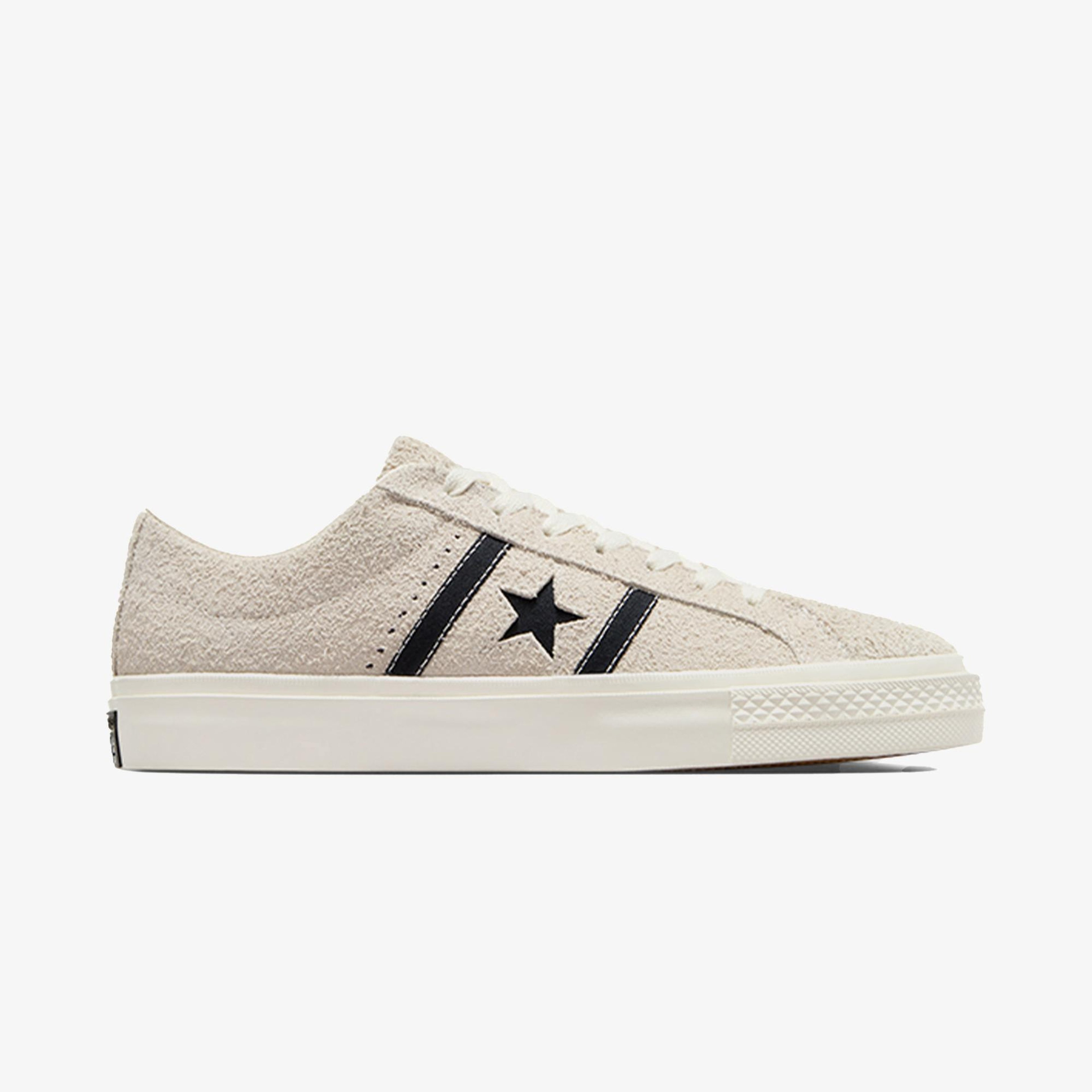 Converse One Star Academy Pro Unisex Krem Süet Sneaker