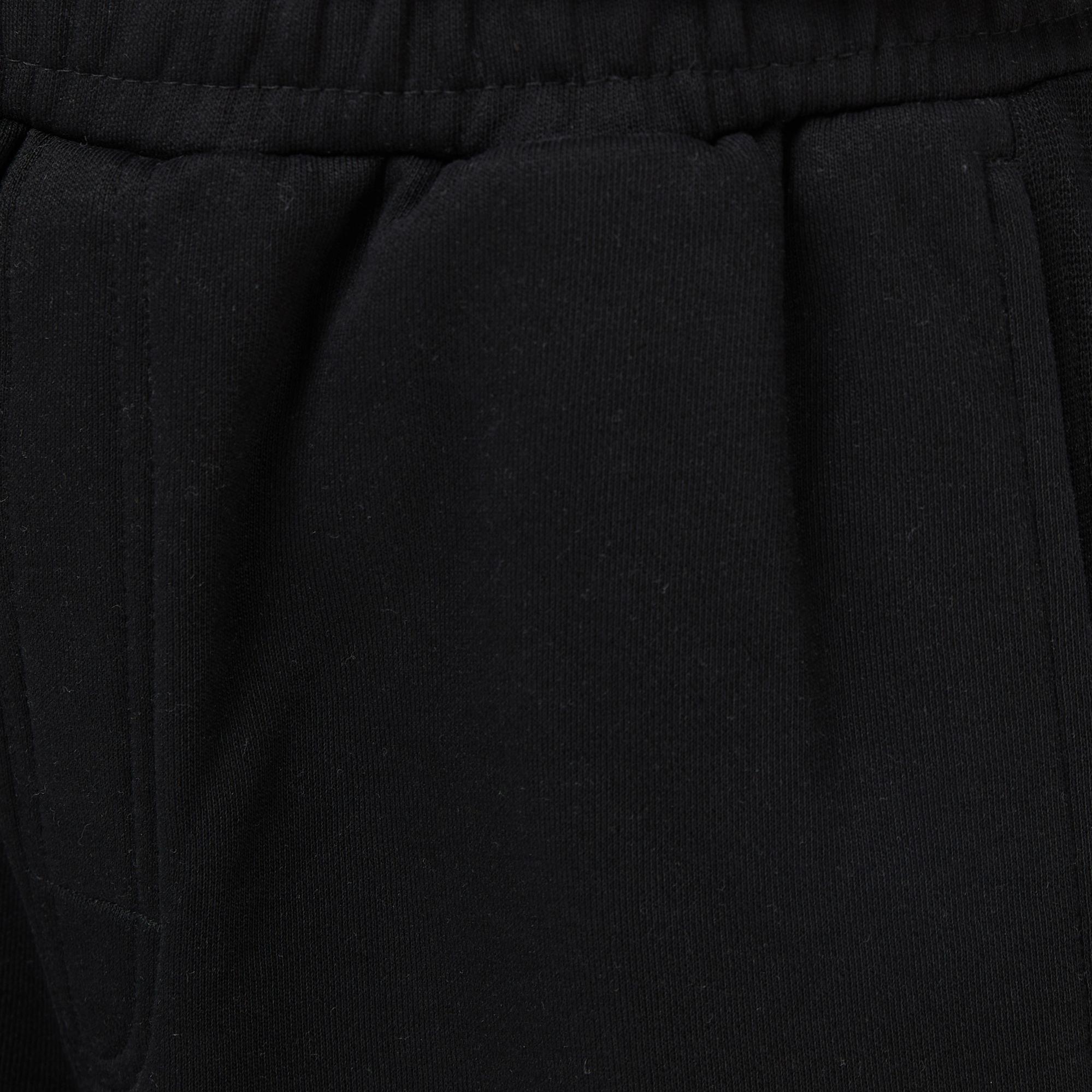 Calvin Klein French Terry Badge Logo Kadın Siyah Eşofman Altı