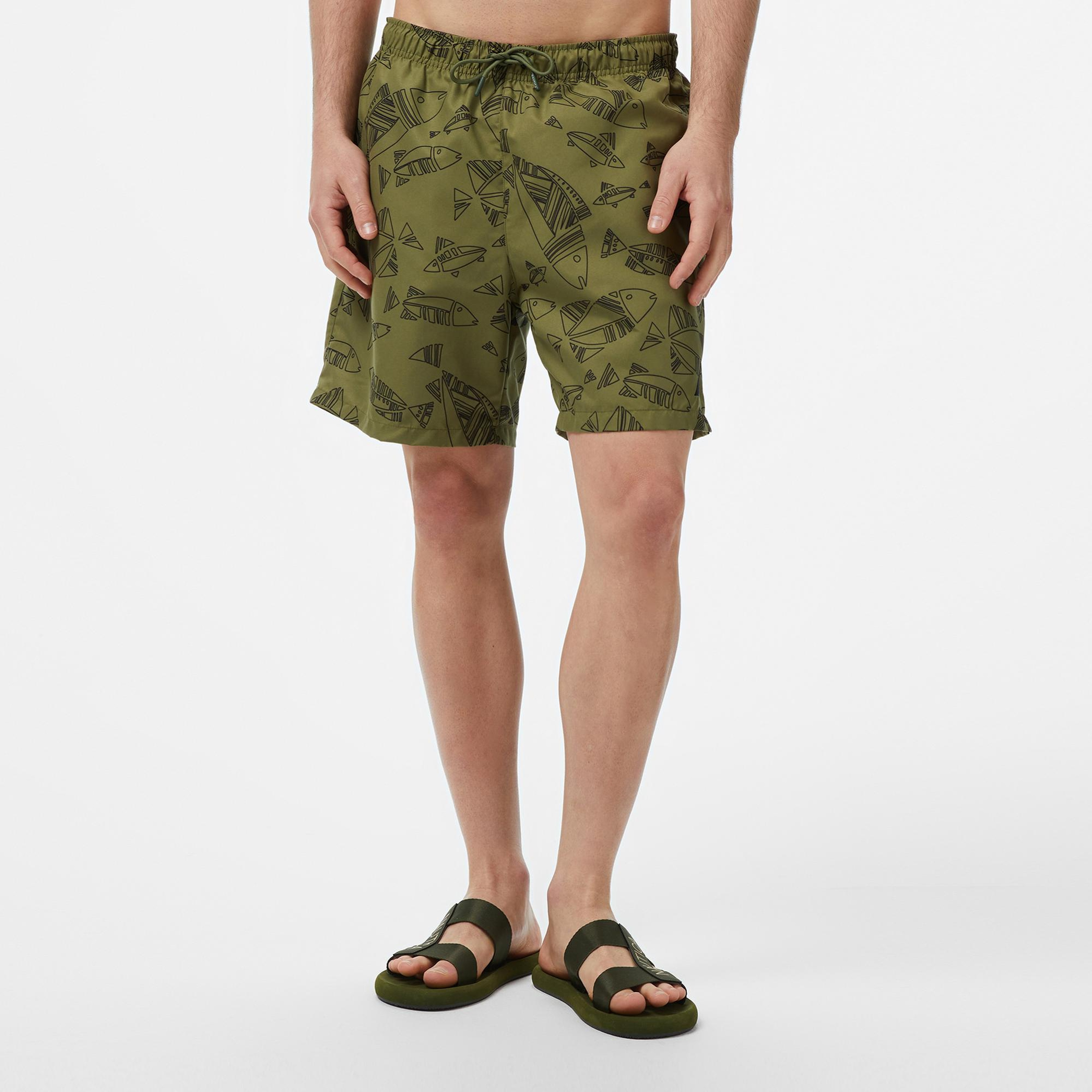 Nautica Erkek Yeşil Deniz Şortu