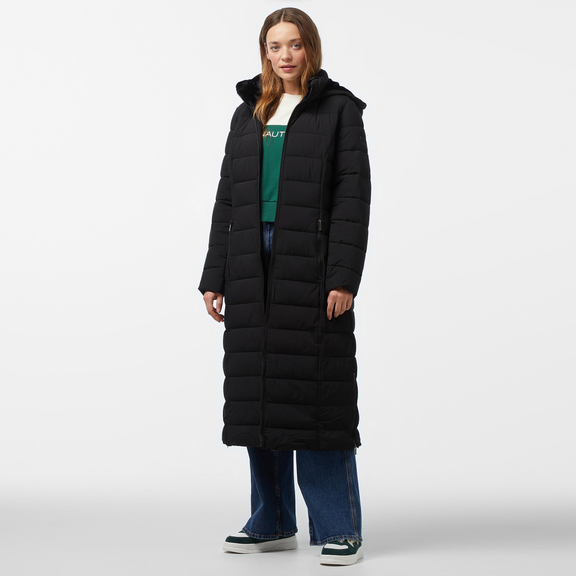 Nautica Kadın Siyah Mont