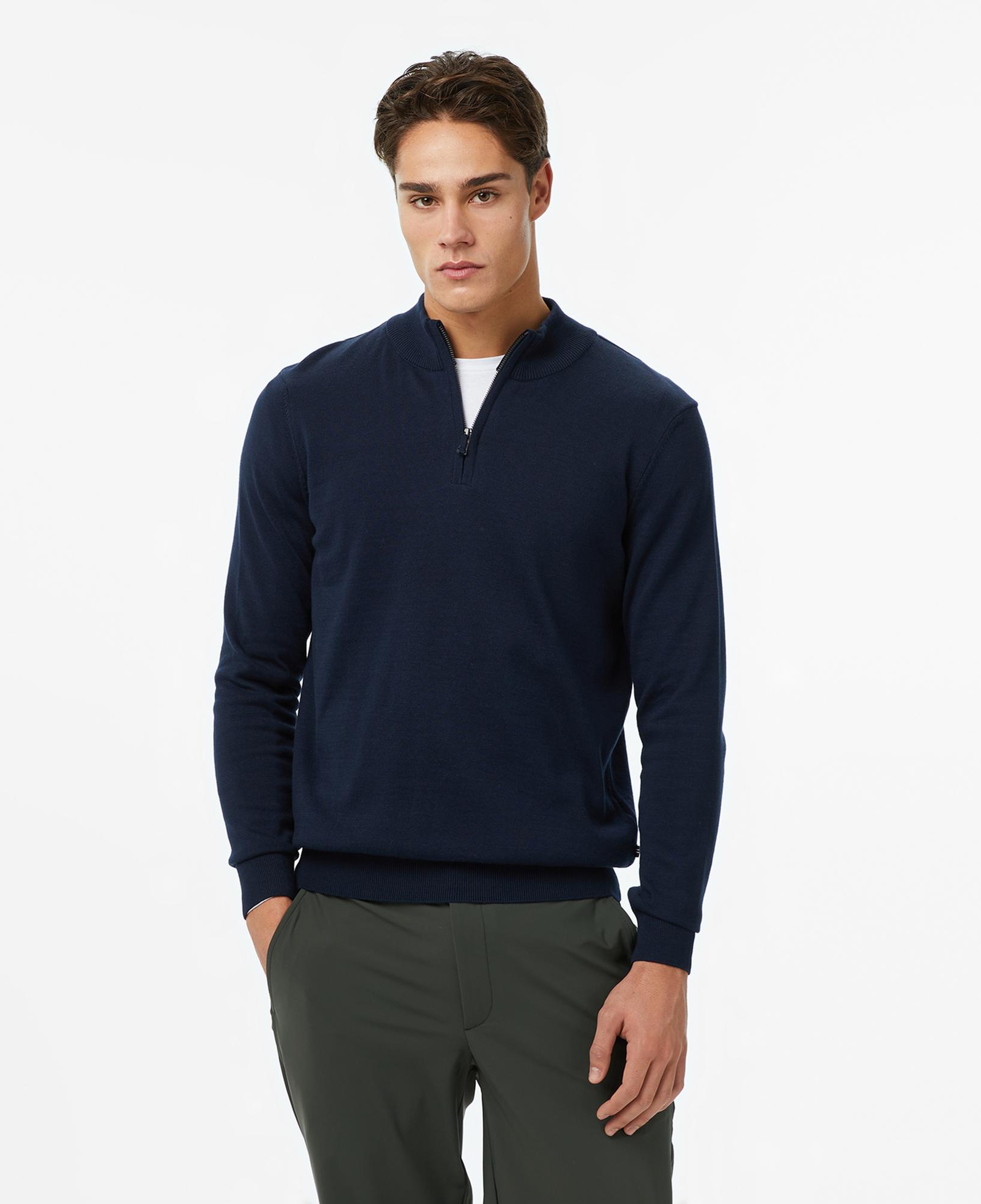 Nautica Erkek Lacivert Classic Fit Kazak