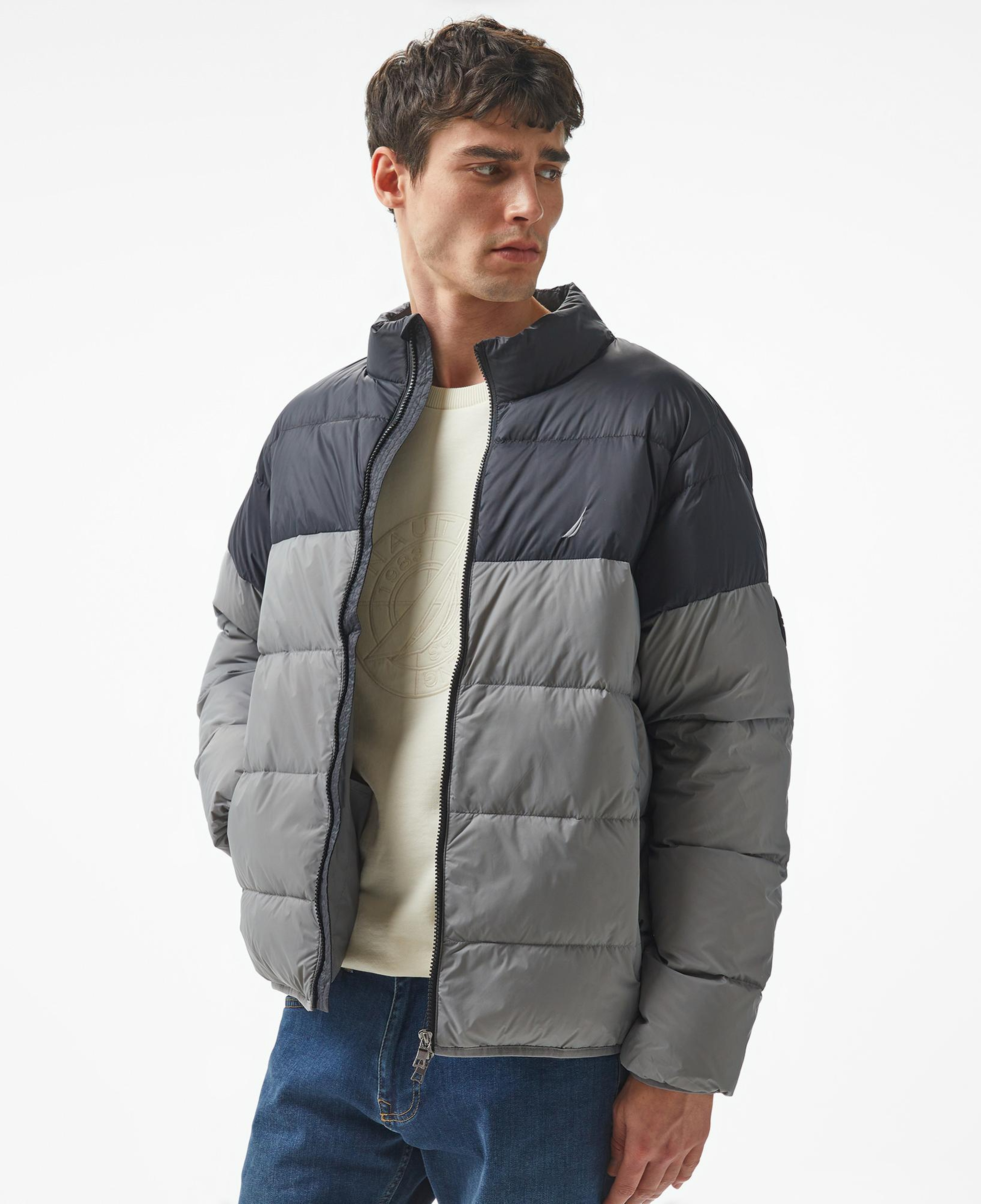 Nautica Erkek Gri Mont