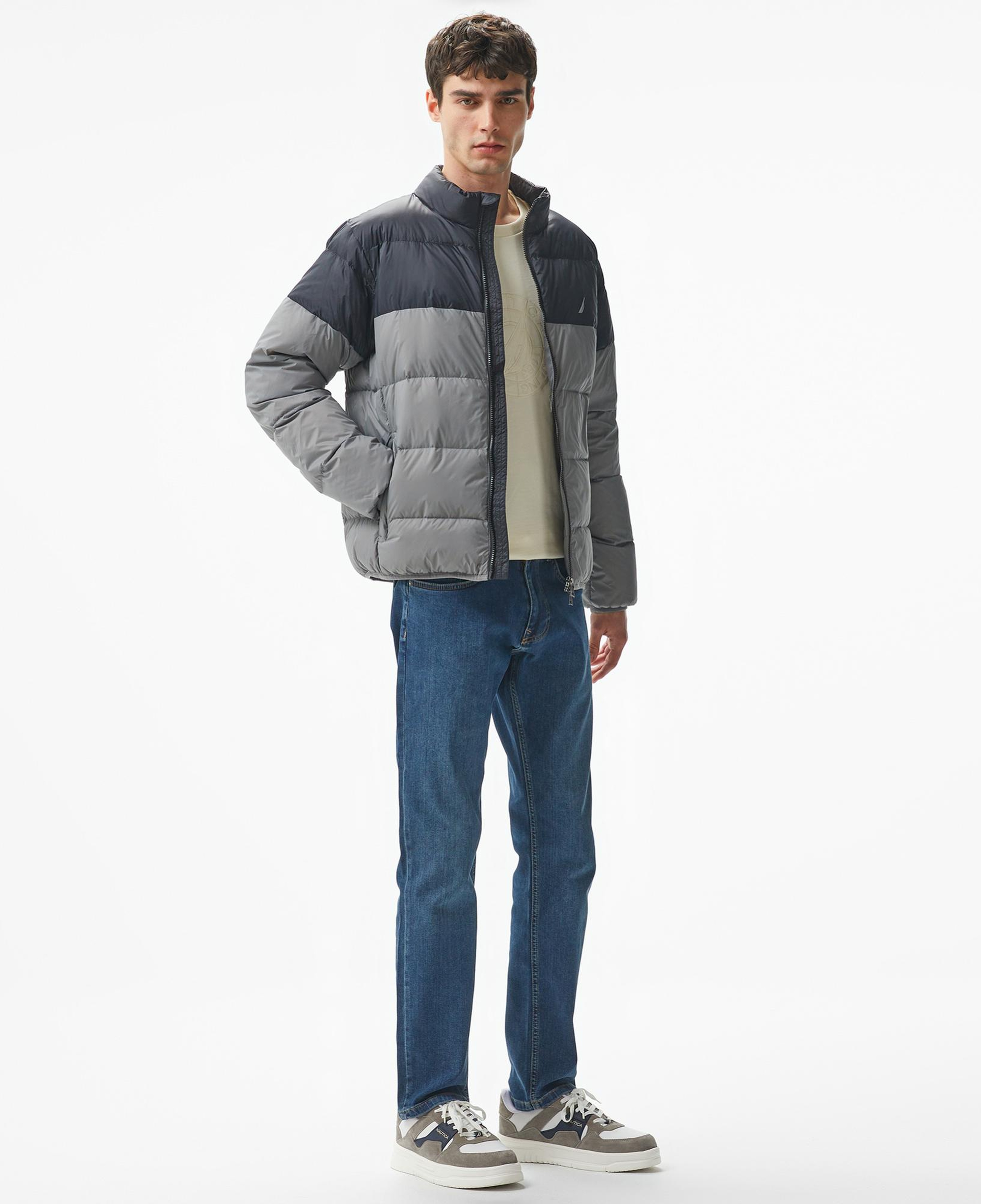 Nautica Erkek Gri Mont