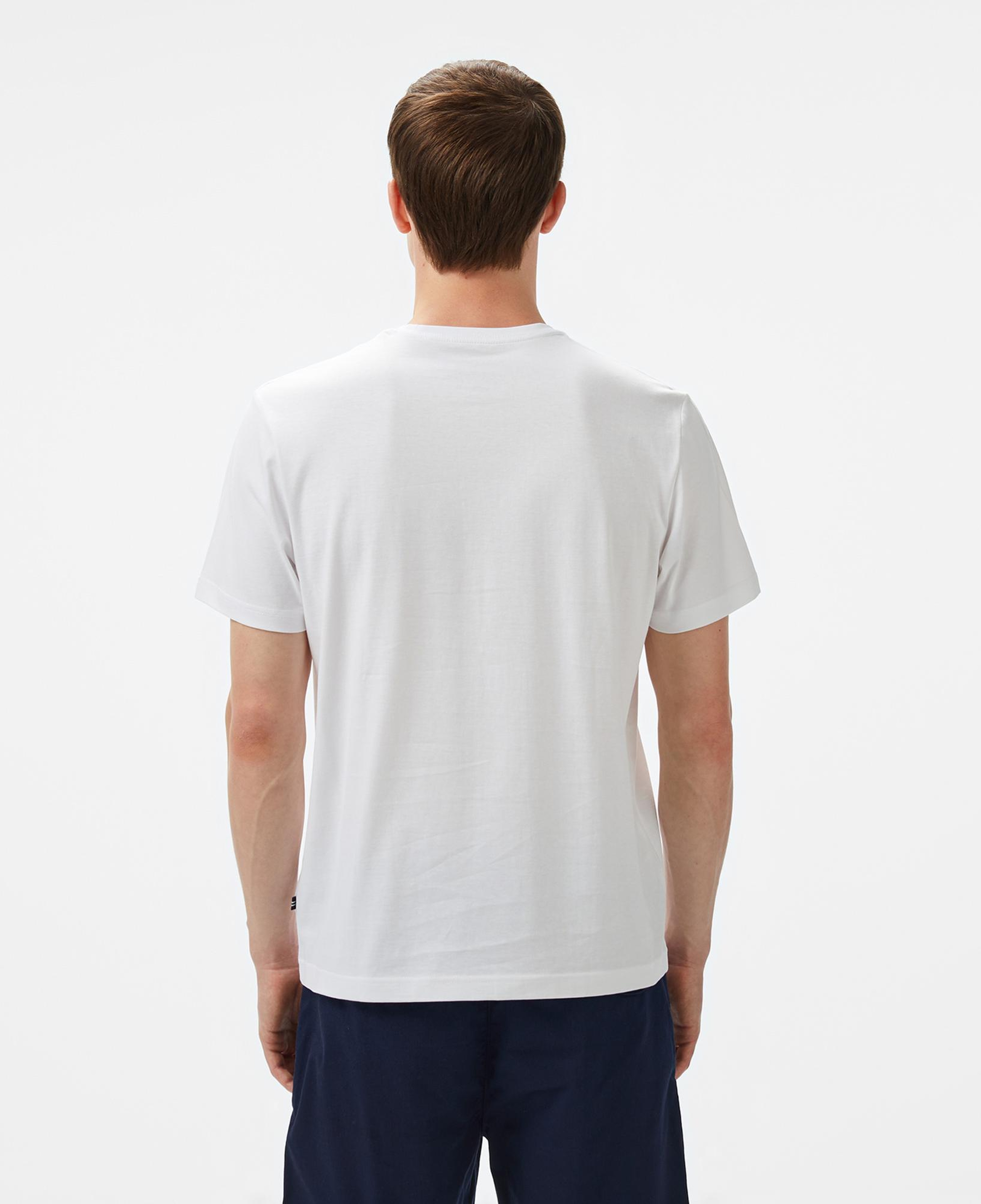 Nautica Erkek Beyaz Regular Fit T-Shirt