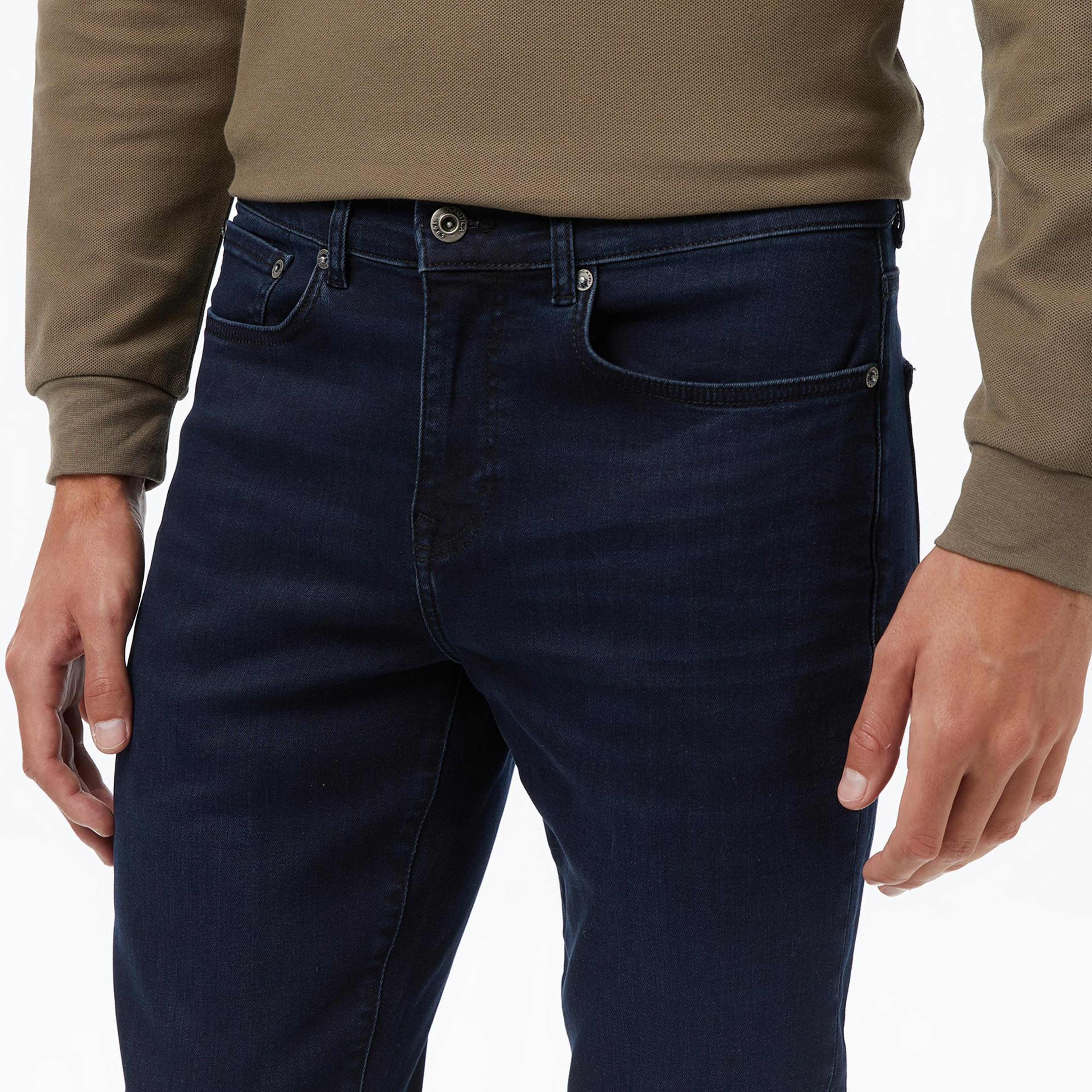 Nautica Erkek Siyah Skinny Straight Pantolon