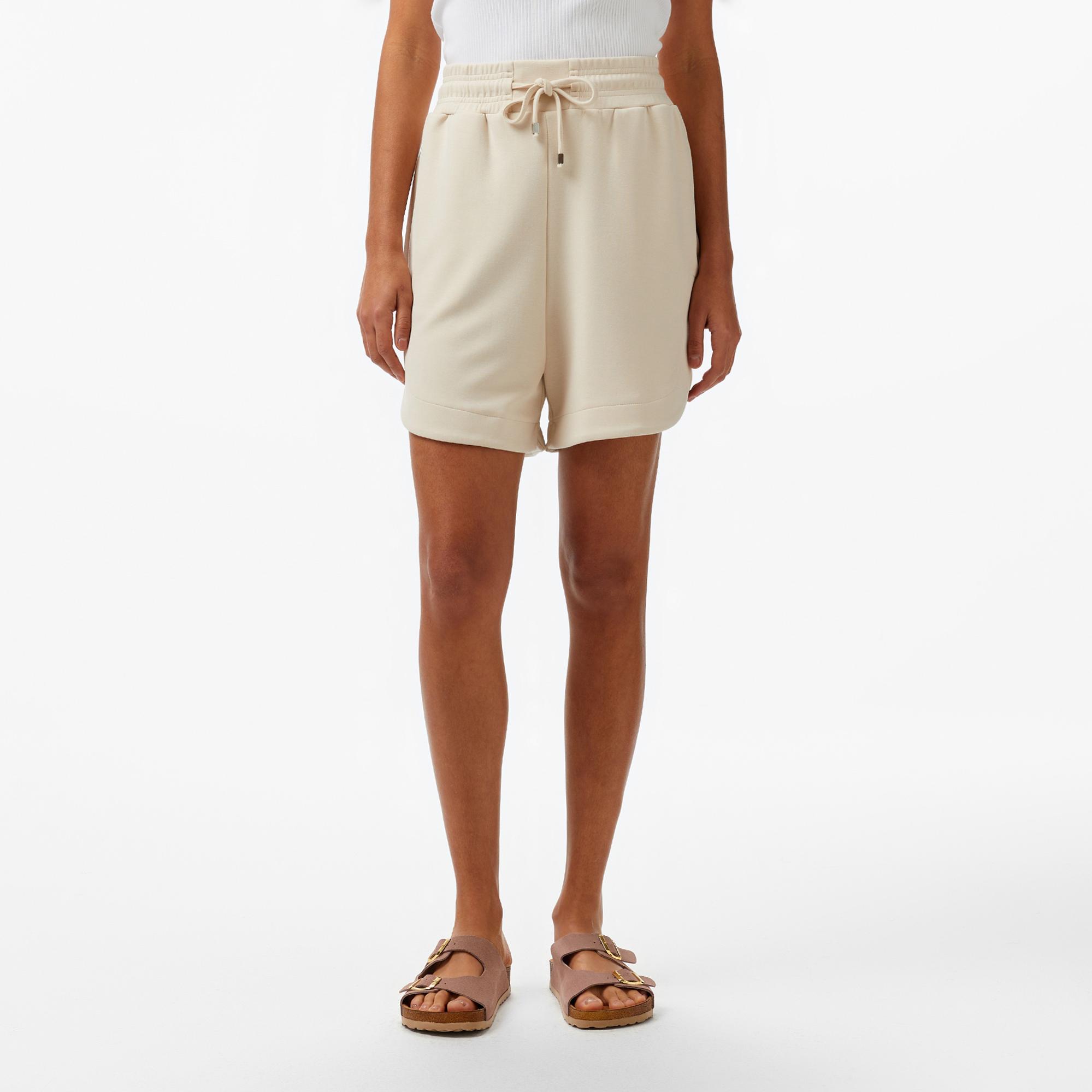 Nautica Kadın Krem Rengi Regular Fit Şort